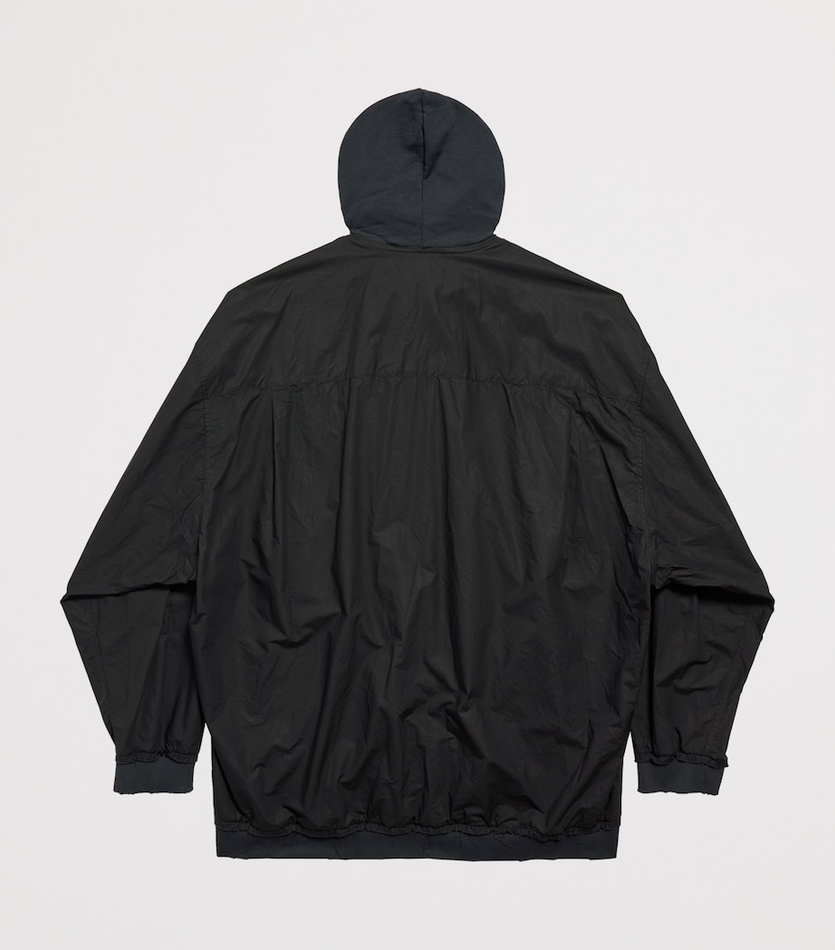 Hooded Distressed Shirt 1000 Image 3