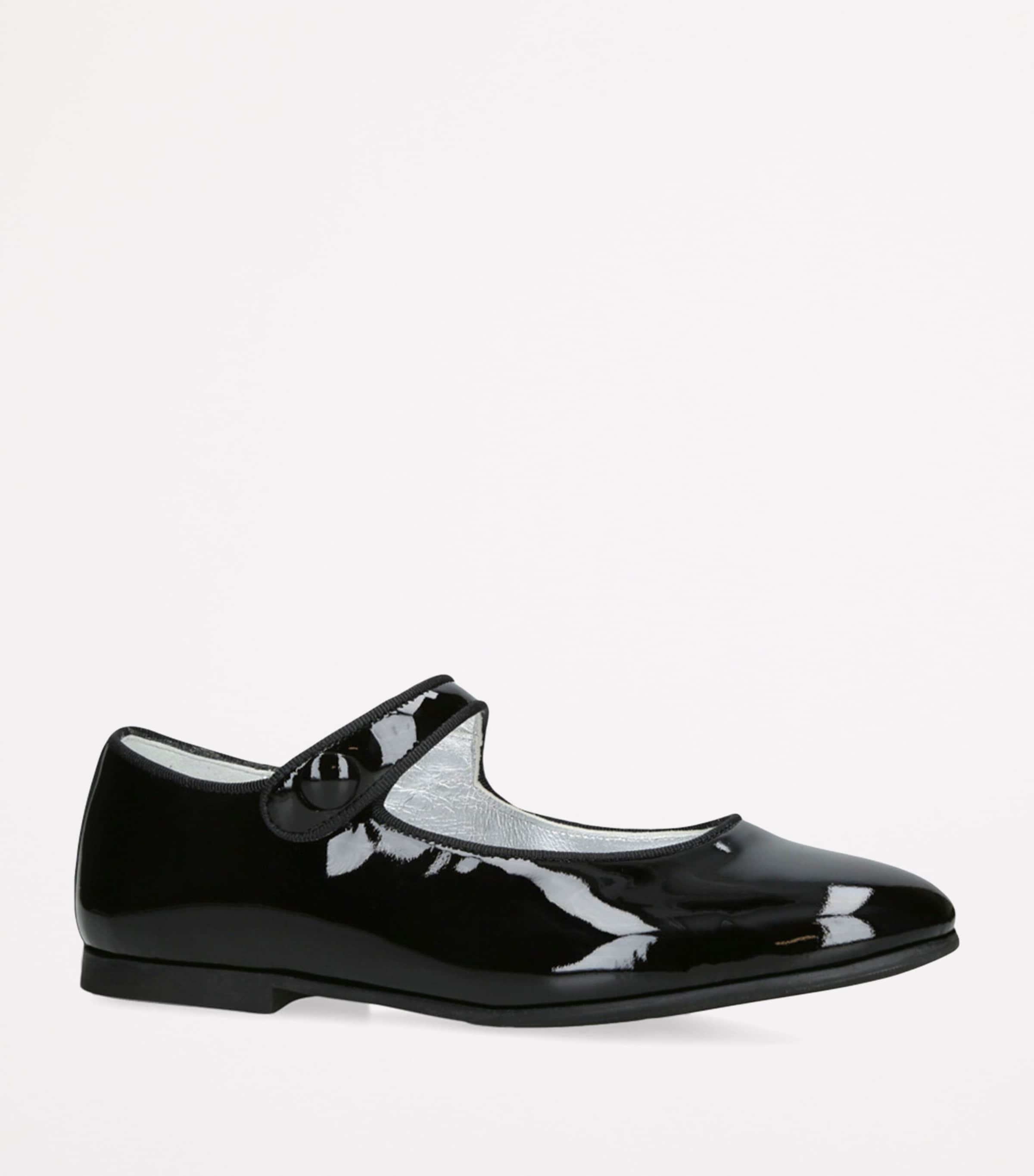 papouelli Patent Leather Angelica Mary Janes Black Image 3