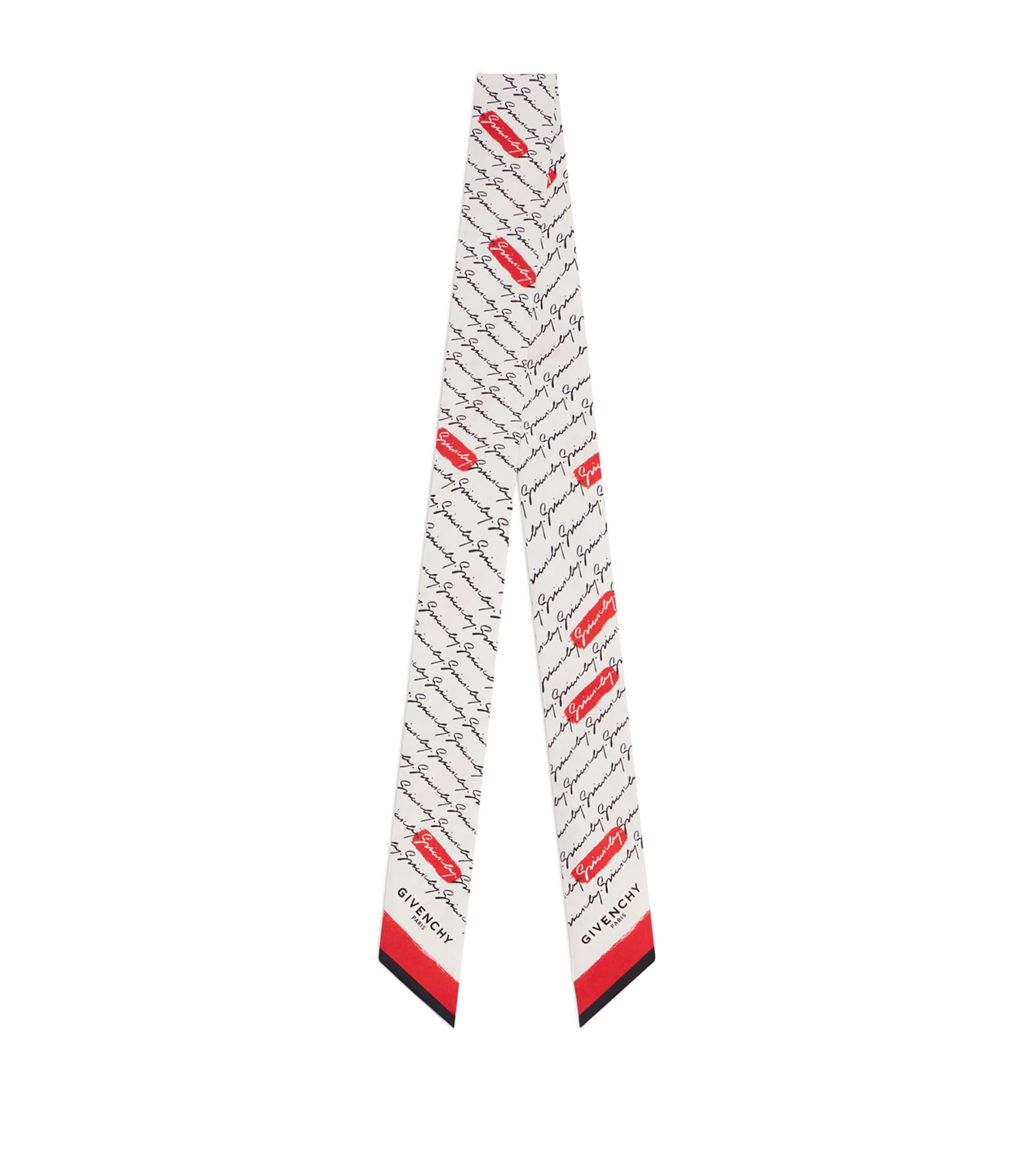 Givenchy Silk Twill Signature Scarf Image 1