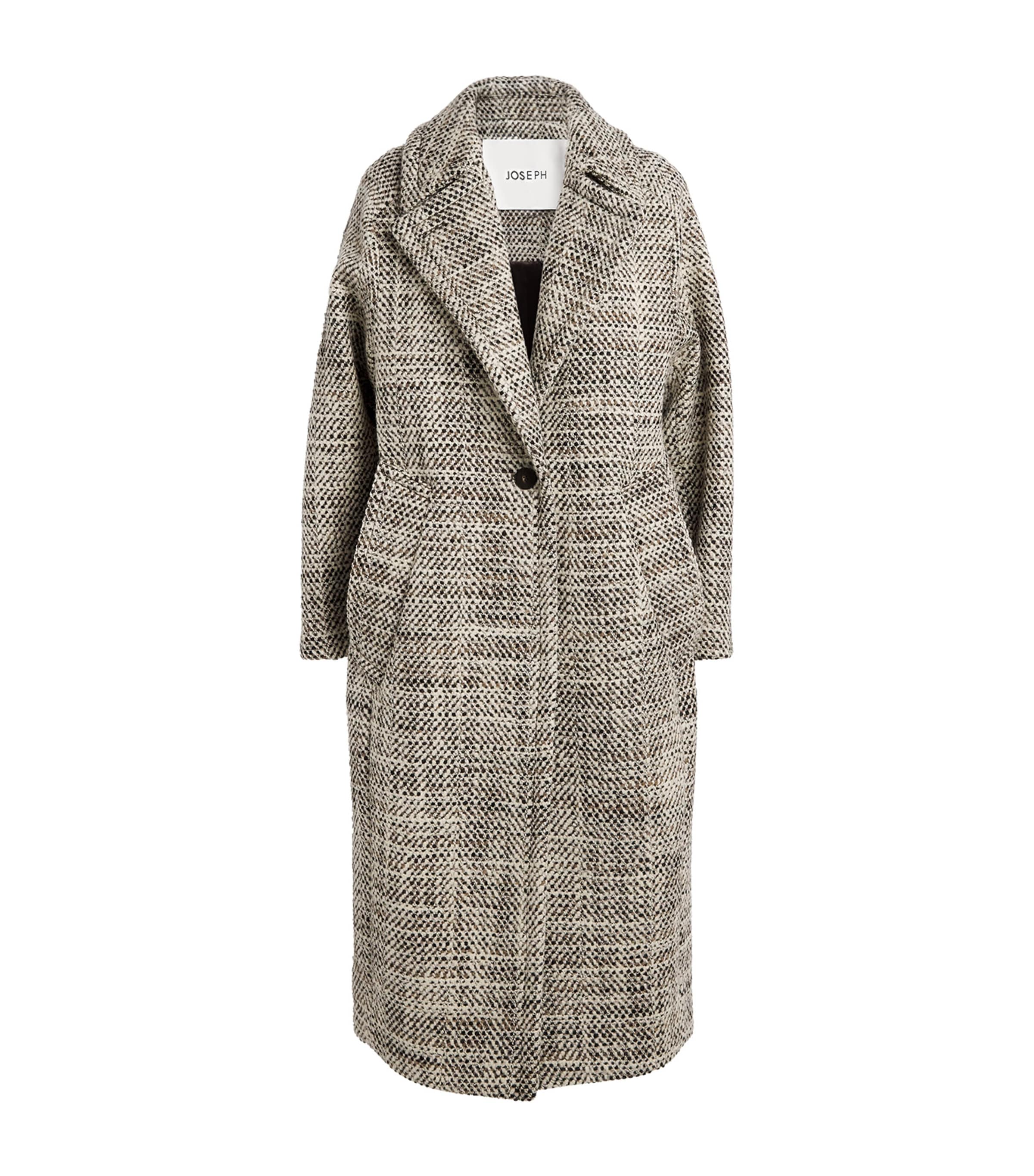 Virgin Wool-Blend Florent Coat COCOA COMBO Image 1