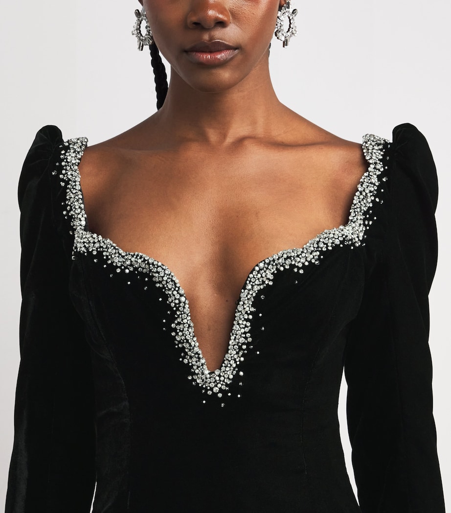 Velvet Edie Mini Dress JET Image 4