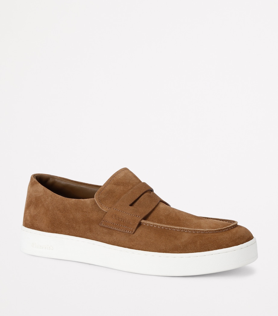 Suede Nailsea Loafers TAN Image 3