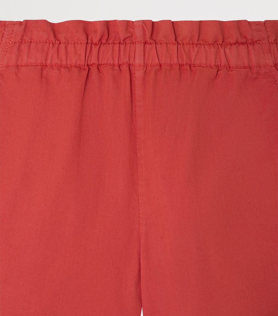 Bonpoint Stretch-Cotton Leslie Shorts (10-14 Years) Grenadine Image 3