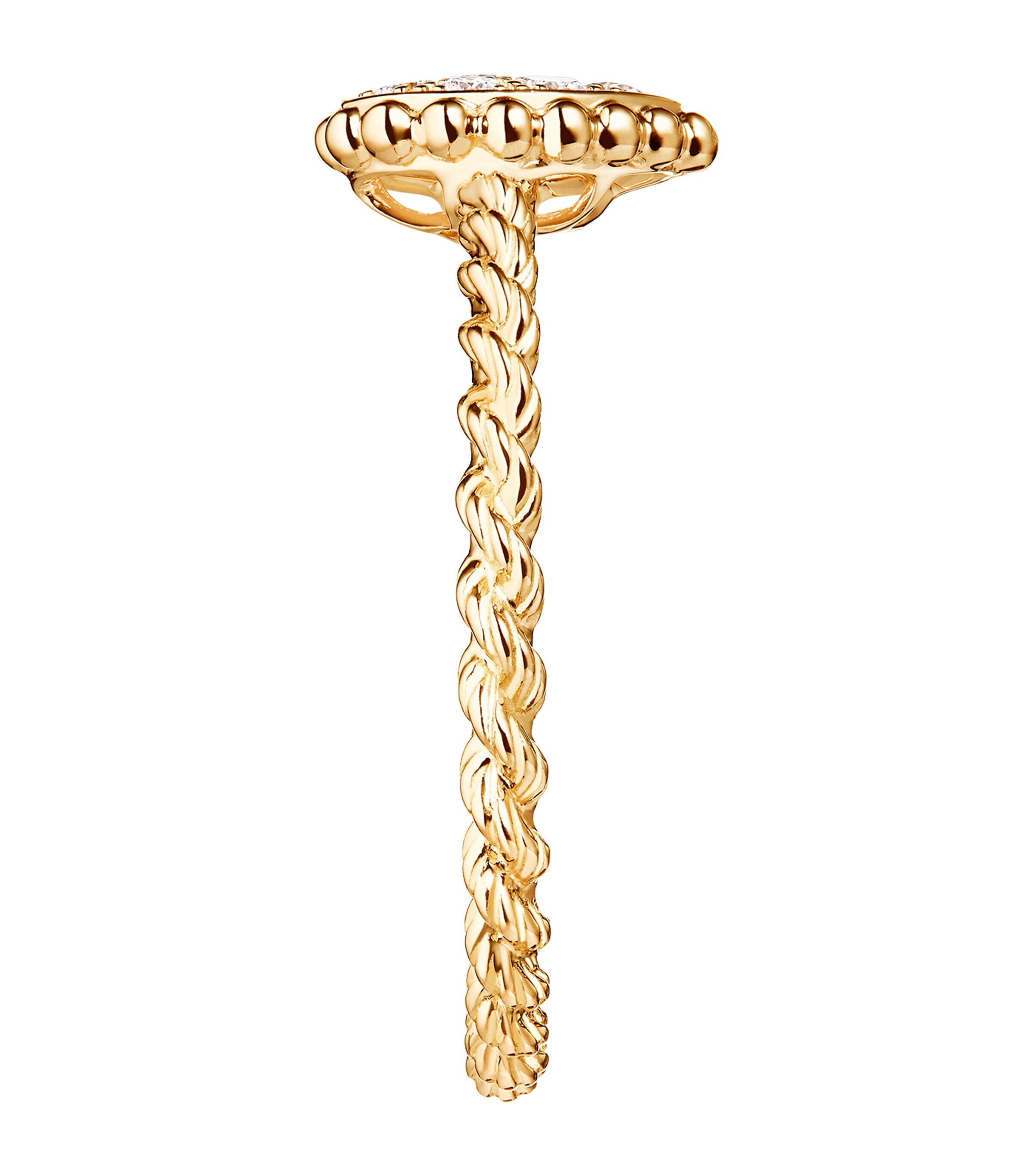 Yellow Gold and Diamond Serpent Bohème Ring YELLOW GOLD Image 3