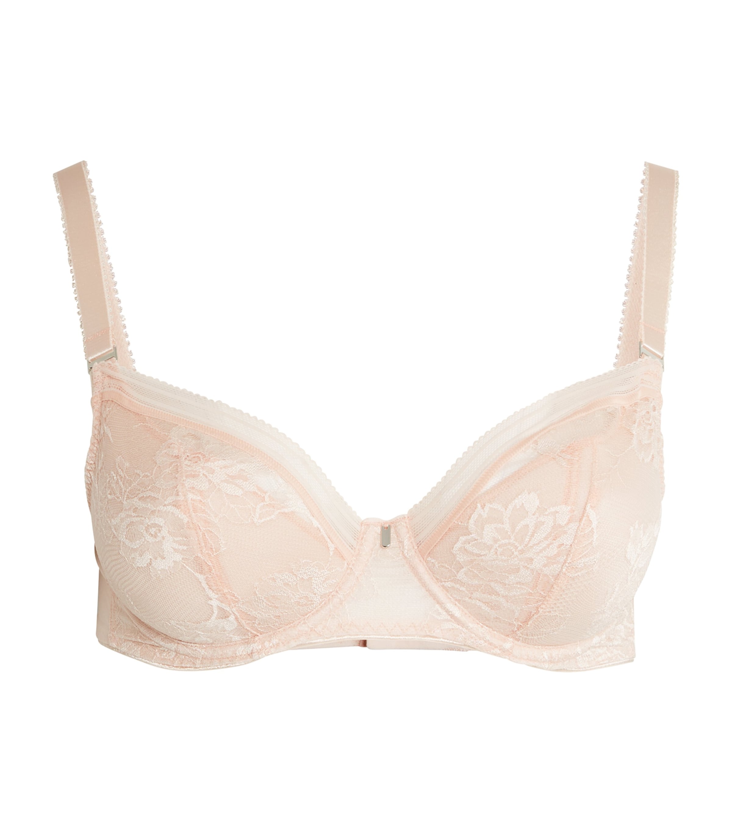 Fantasie Fusion Underwire Lace Side Support Bra In Pink