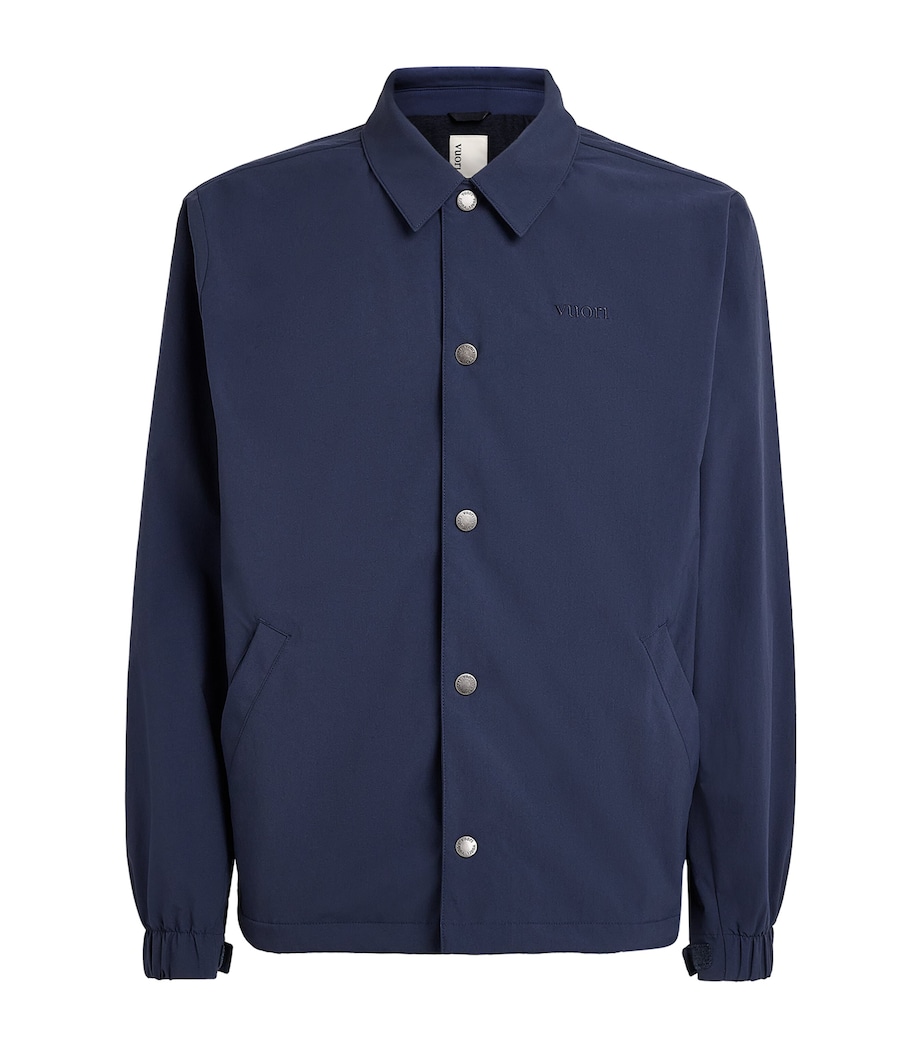 VUORI Mens V1 Coach Sports Jacket Ink Ink Image 1