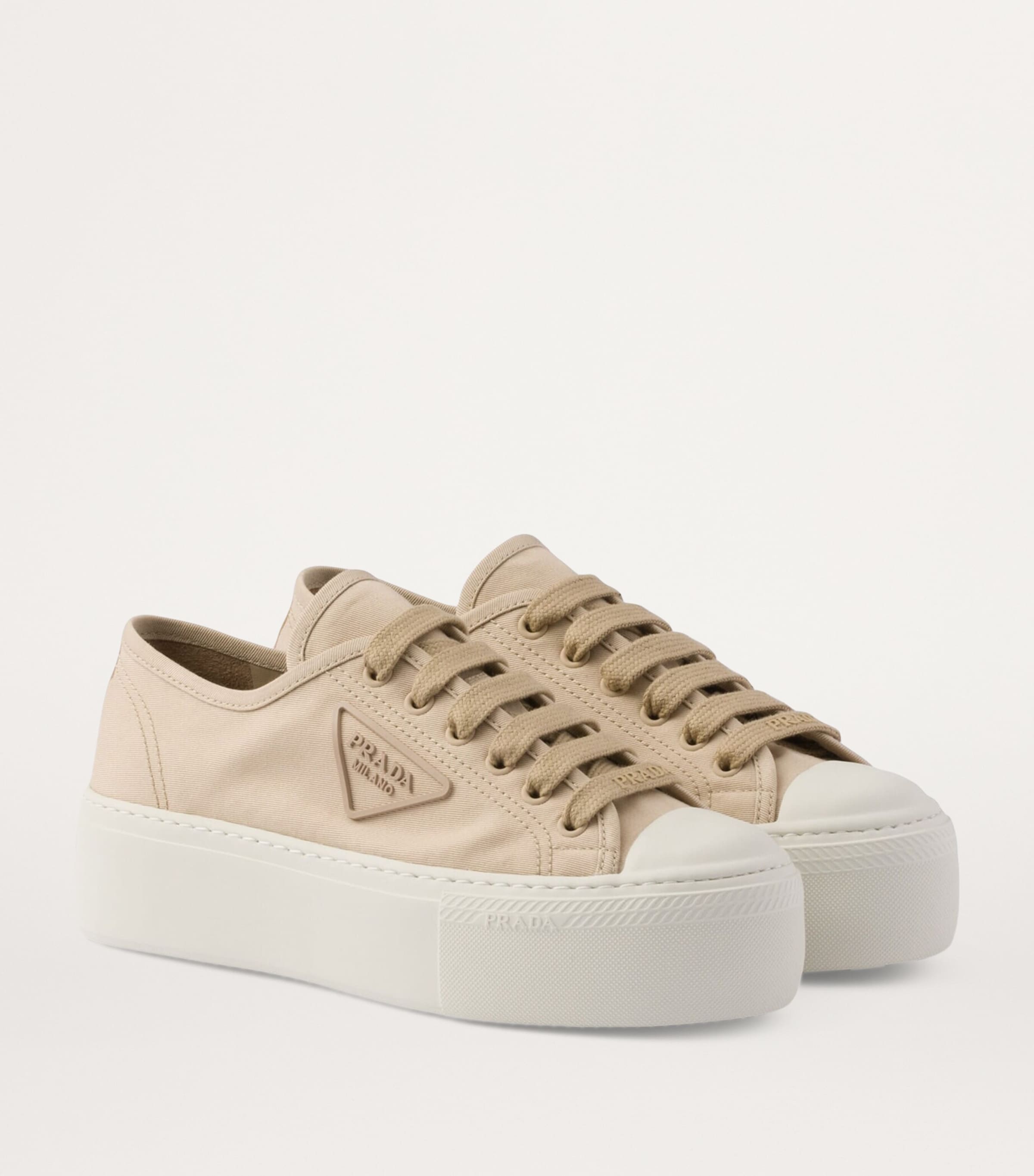 Fabric Platform Triangle Sneakers 50 F0065 Image 6