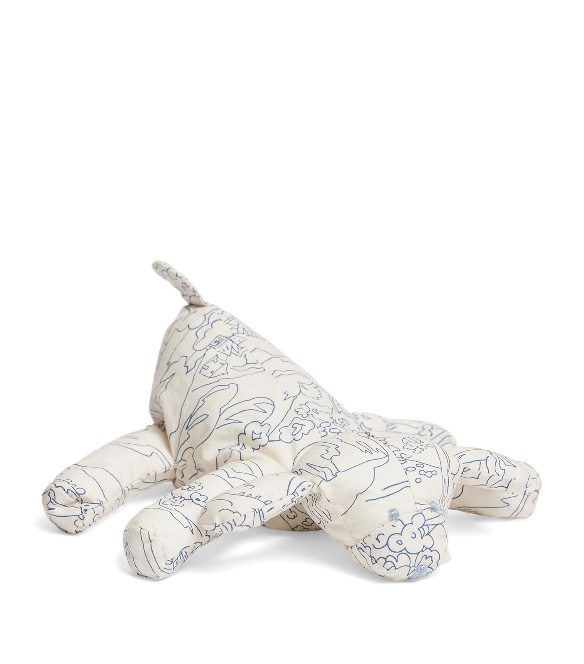 Bonpoint Cotton Dog Soft Toy (15cm) Imp Encre Image 1