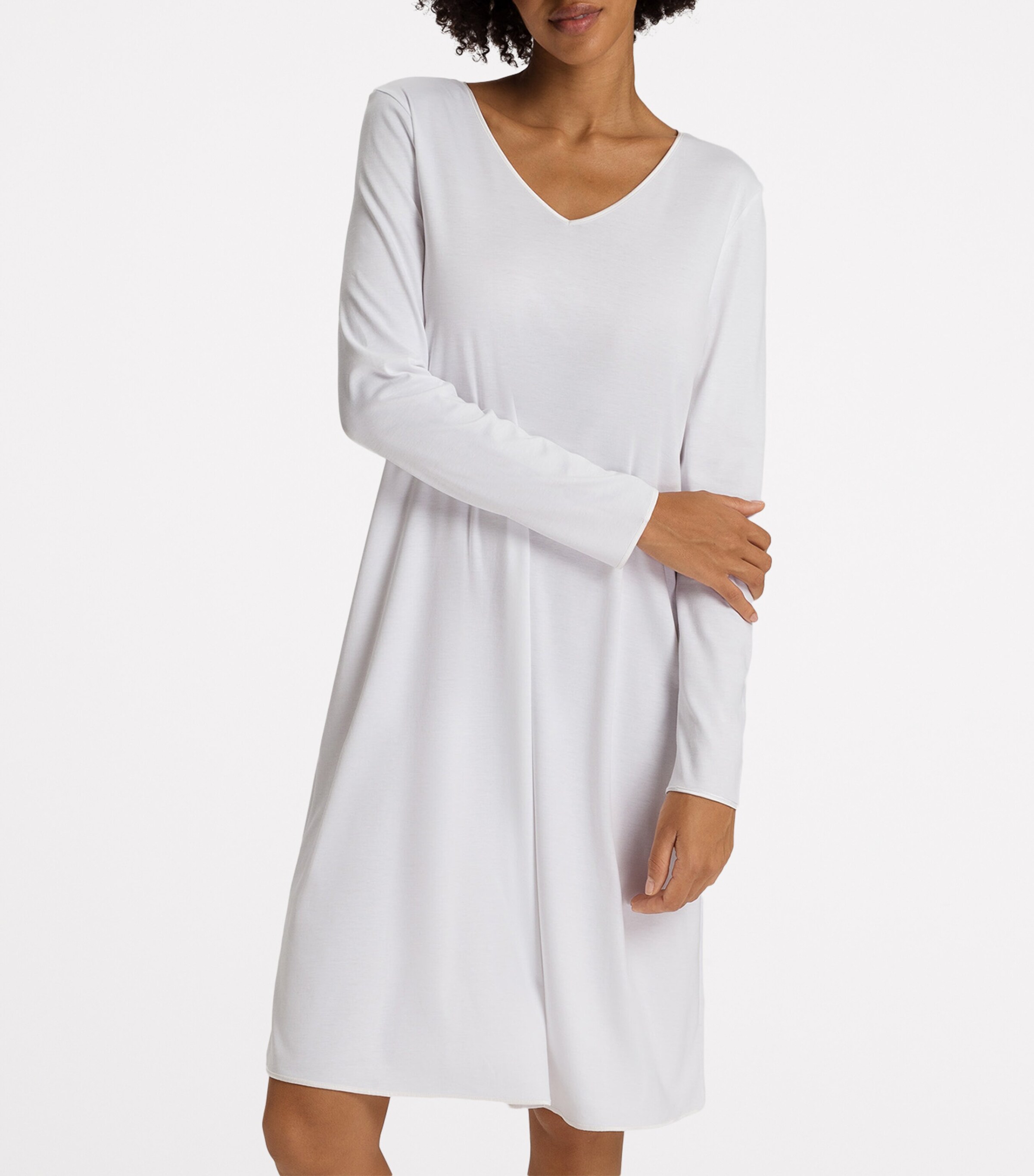 Hanro Long-Sleeve Cotton Silk Nightdress | Women Clothing | Nightwear | Nightdresses | Designers | Hanro Hanro Long-Sleeve Cotton Silk Nightdress | Women Clothing | Nightwear | Nightdresses | Designers | Hanro