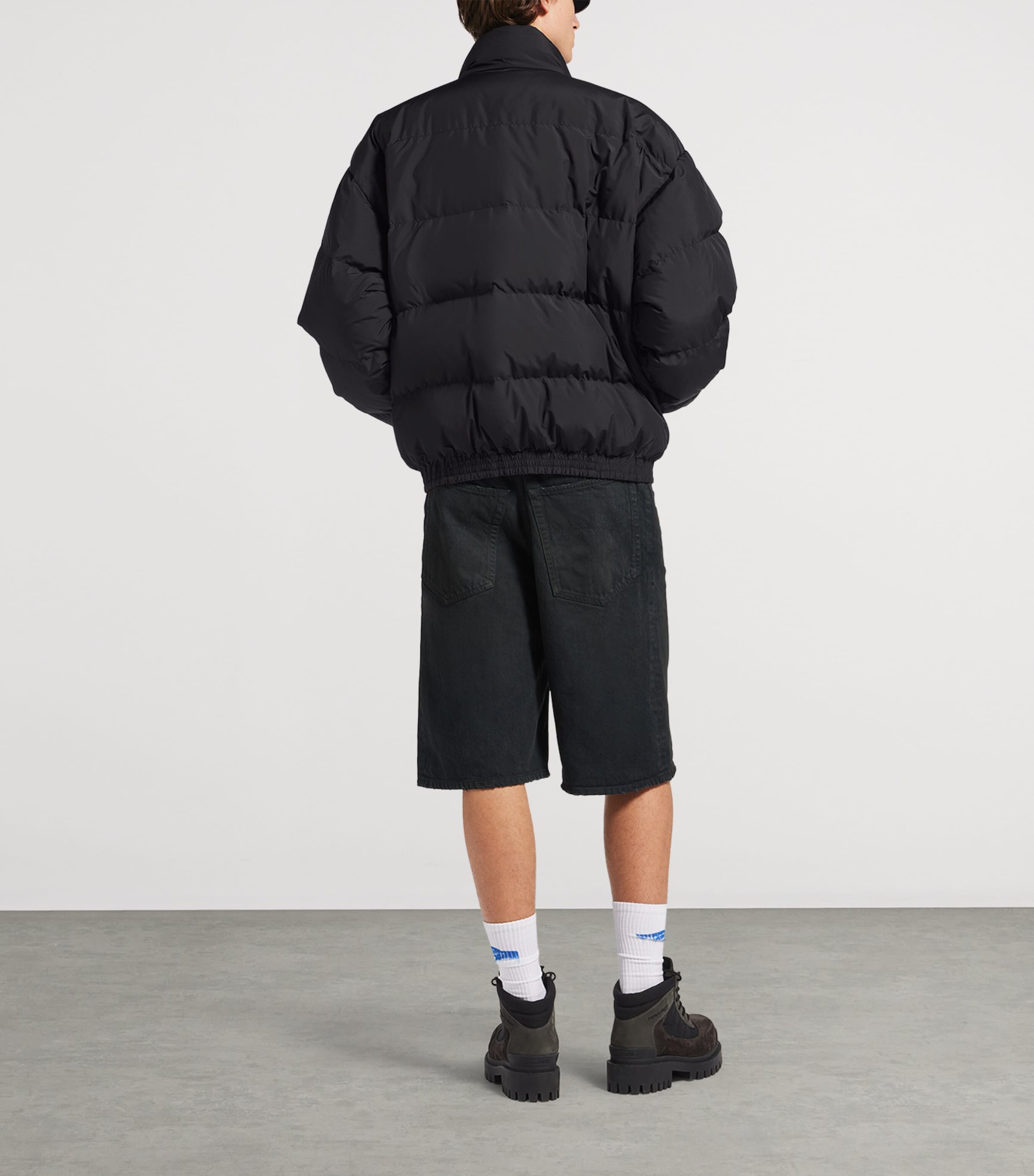 Balenciaga Mens Down-Filled Reversible Track Jacket Image 5