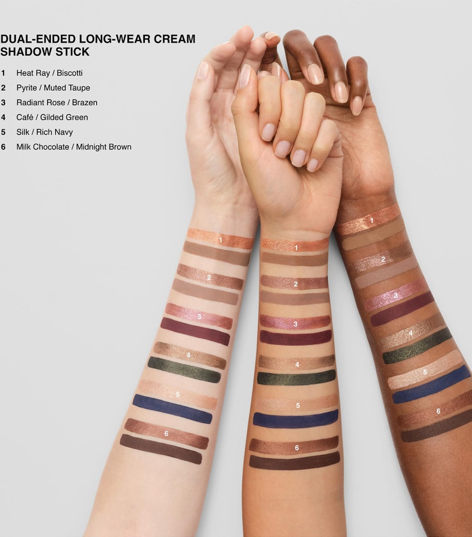 Dual-Ended Long-Wear Cream Shadow Stick MLK CHOC MDNGHT BRWN Image 4