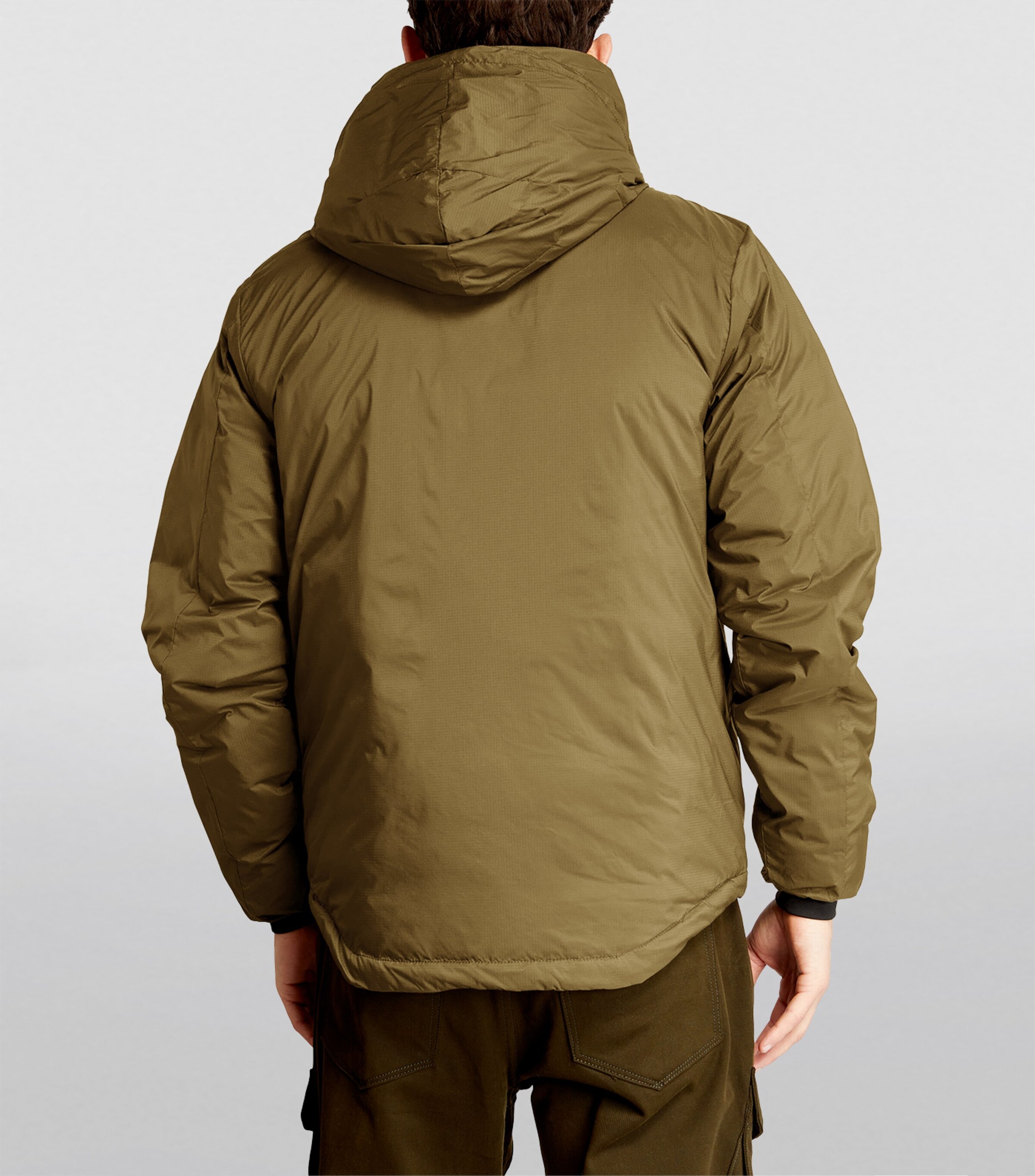 Canada Goose Mens Hooded Lodge Coat Image 4