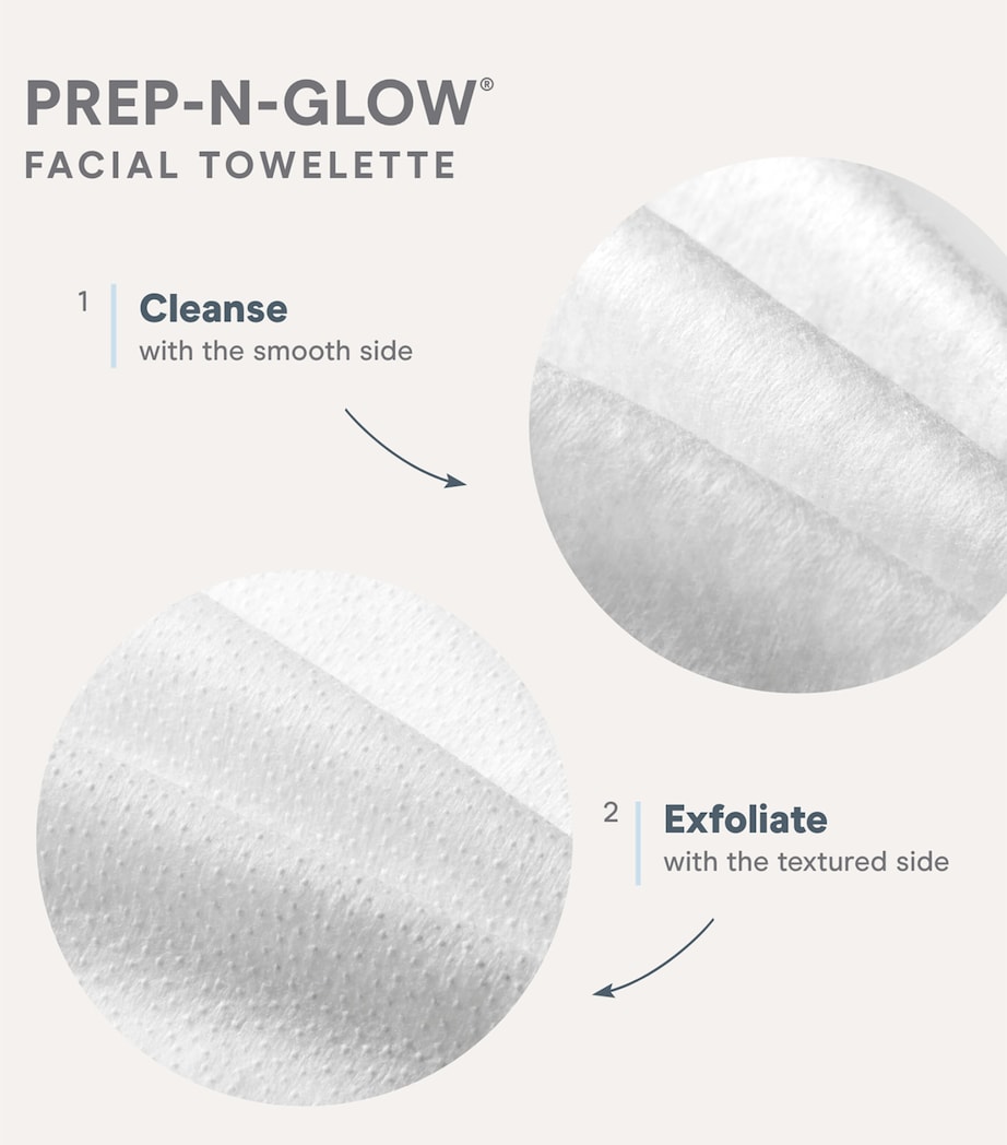 Nuface Prep-N-Glow Cleanse + Exfoliation Cloths (Pack of 5) Image 4