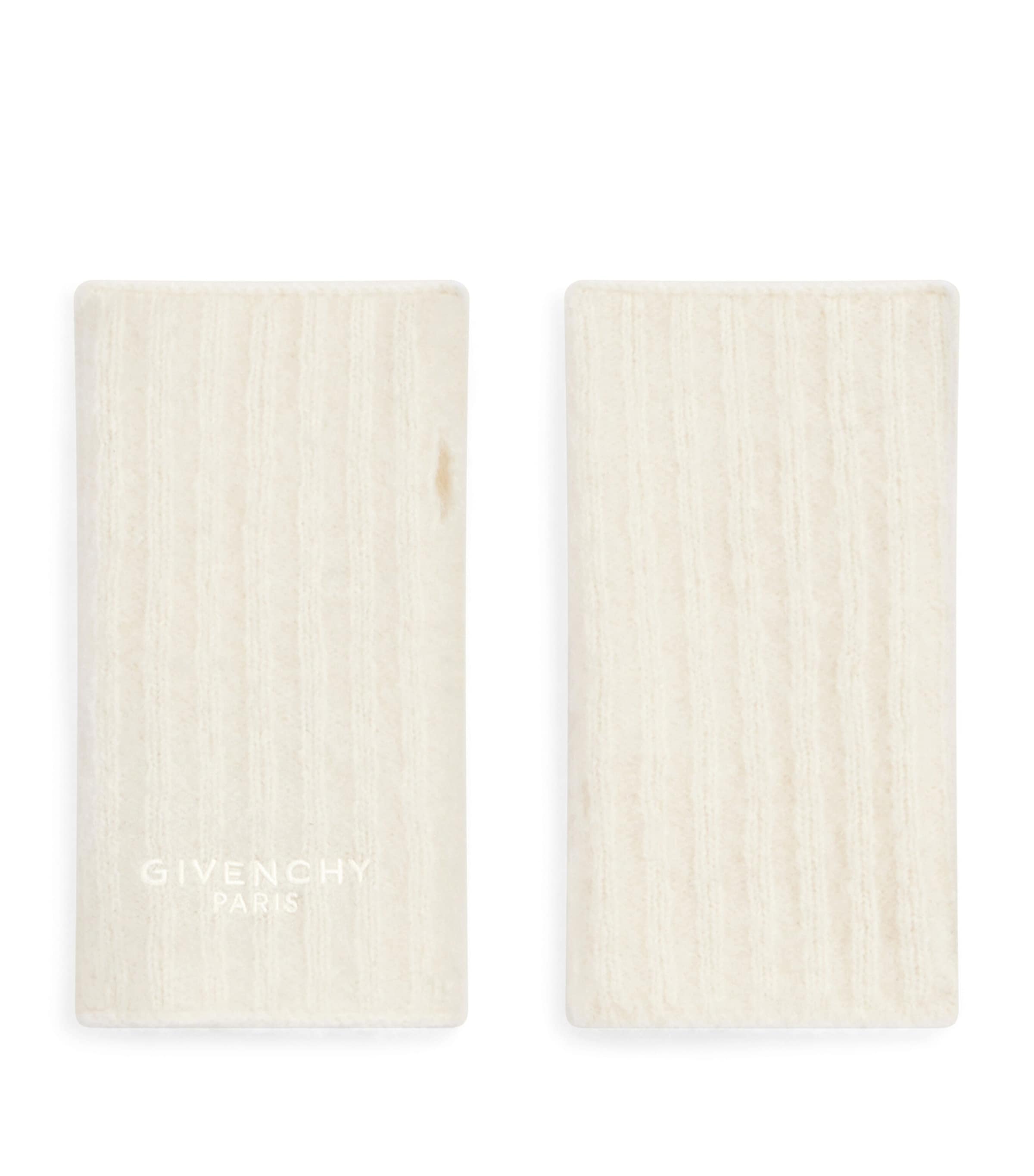 Givenchy Alpaca-Wool Rib Fingerless Gloves Image 1
