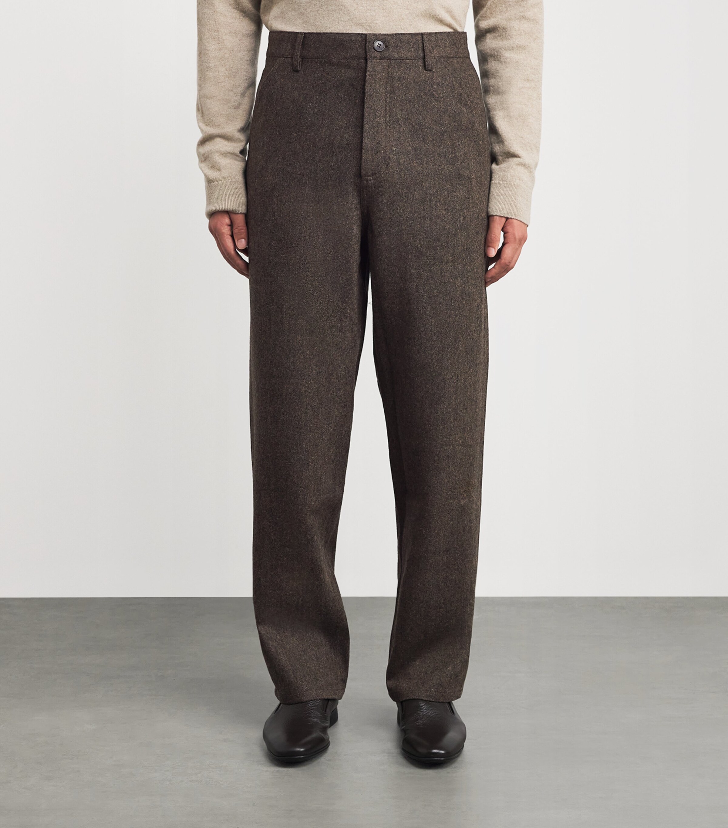 Virgin Wool-Cashmere Trousers A2259 FALAISE Image 3
