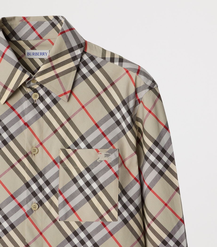 Cotton Check Shirt CHIPPING IP CHECK Image 4
