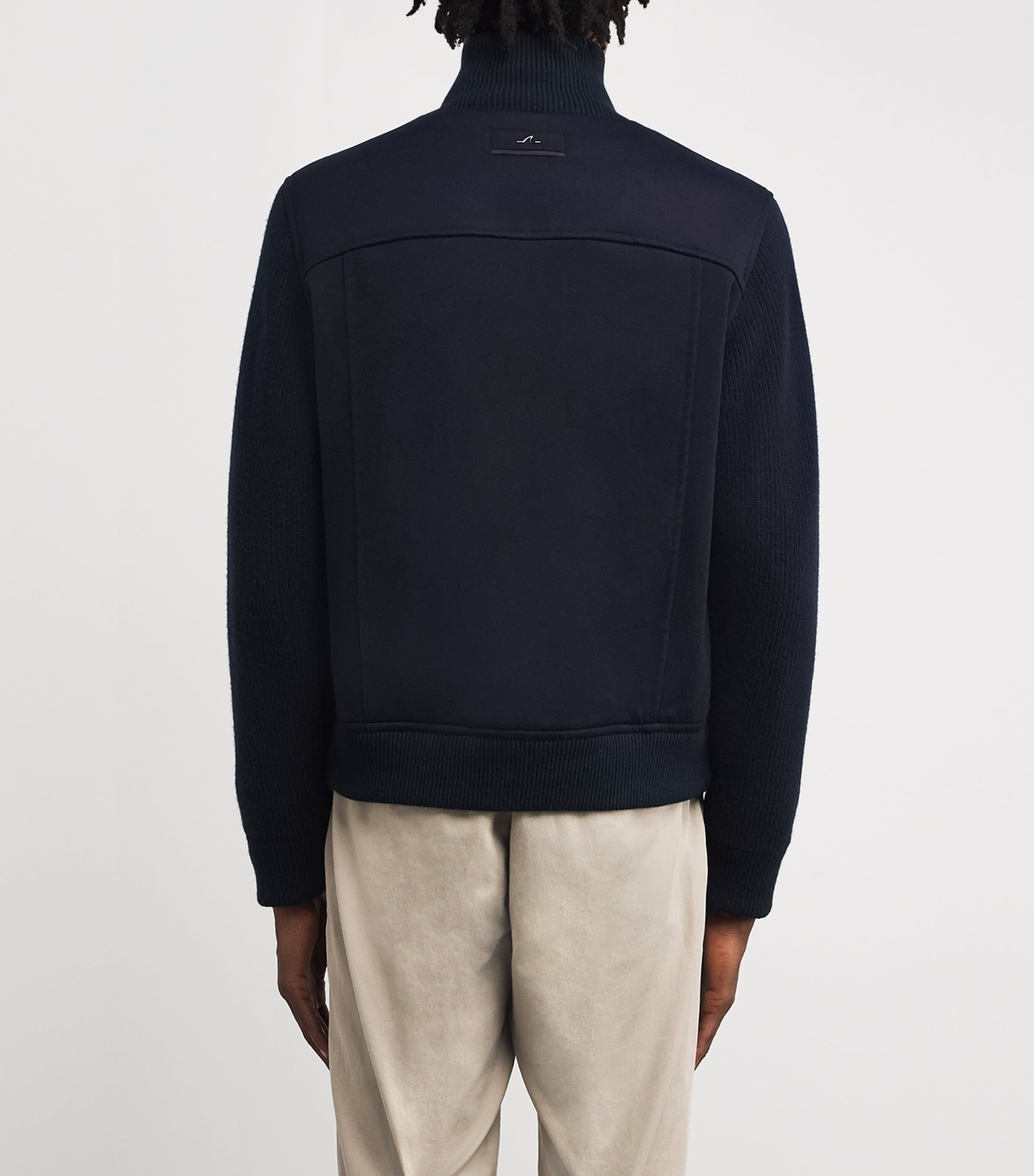 Cashmere Hybrid Jacket 050BLUE Image 4