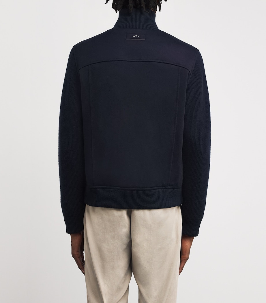 Cashmere Hybrid Jacket 050BLUE Image 4