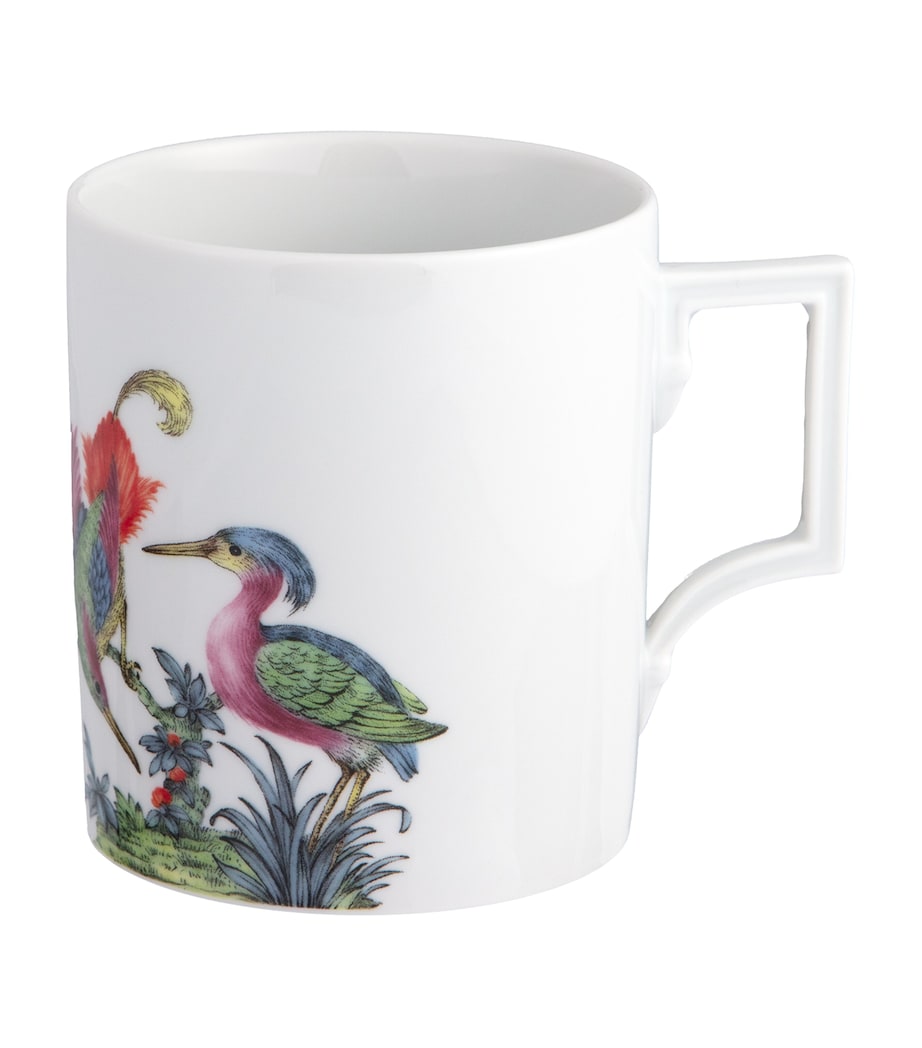 Porcelain Fancy Birds Mug MULTI Image 1