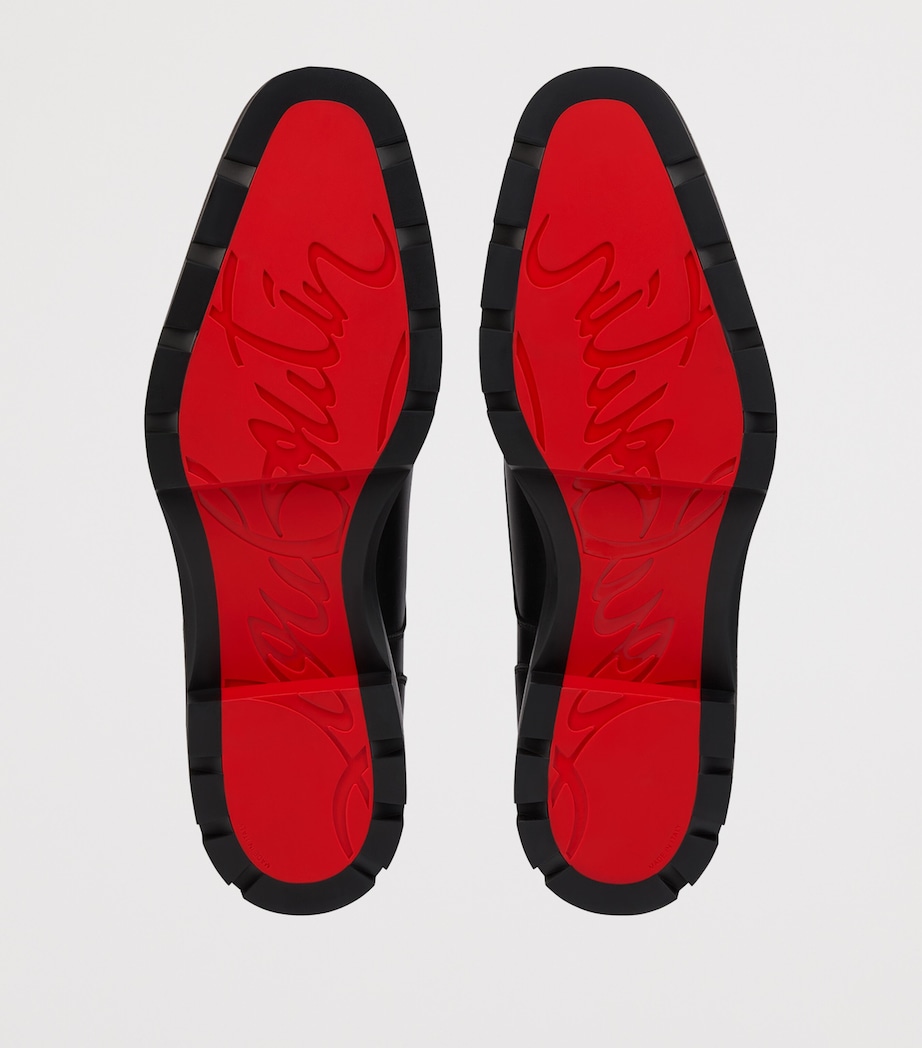 Davisol Lion Leather Derby Shoes BK01 Image 5