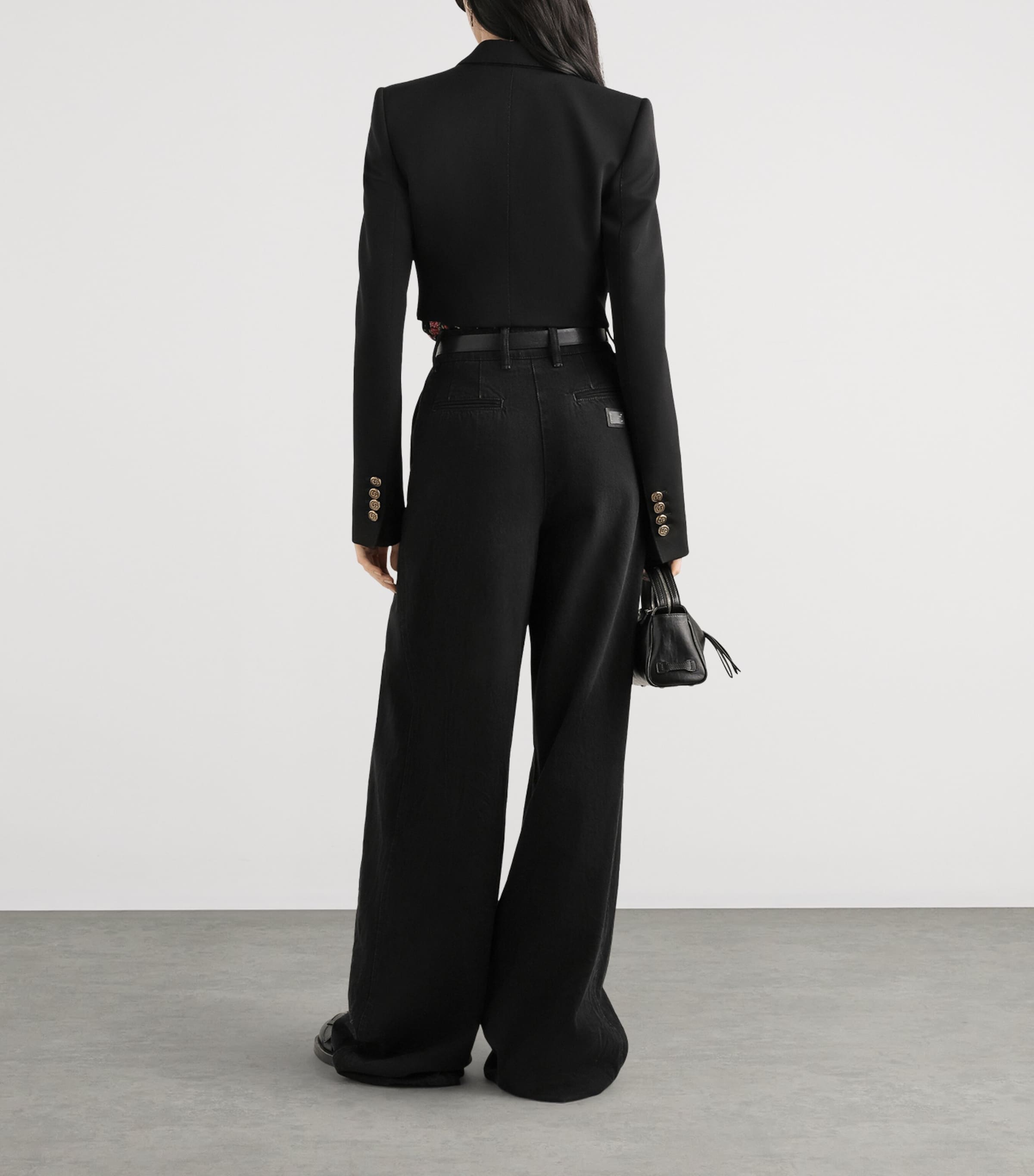 Stretch-Silk Rose Print Blouse HN5XP-MAZZ Image 3