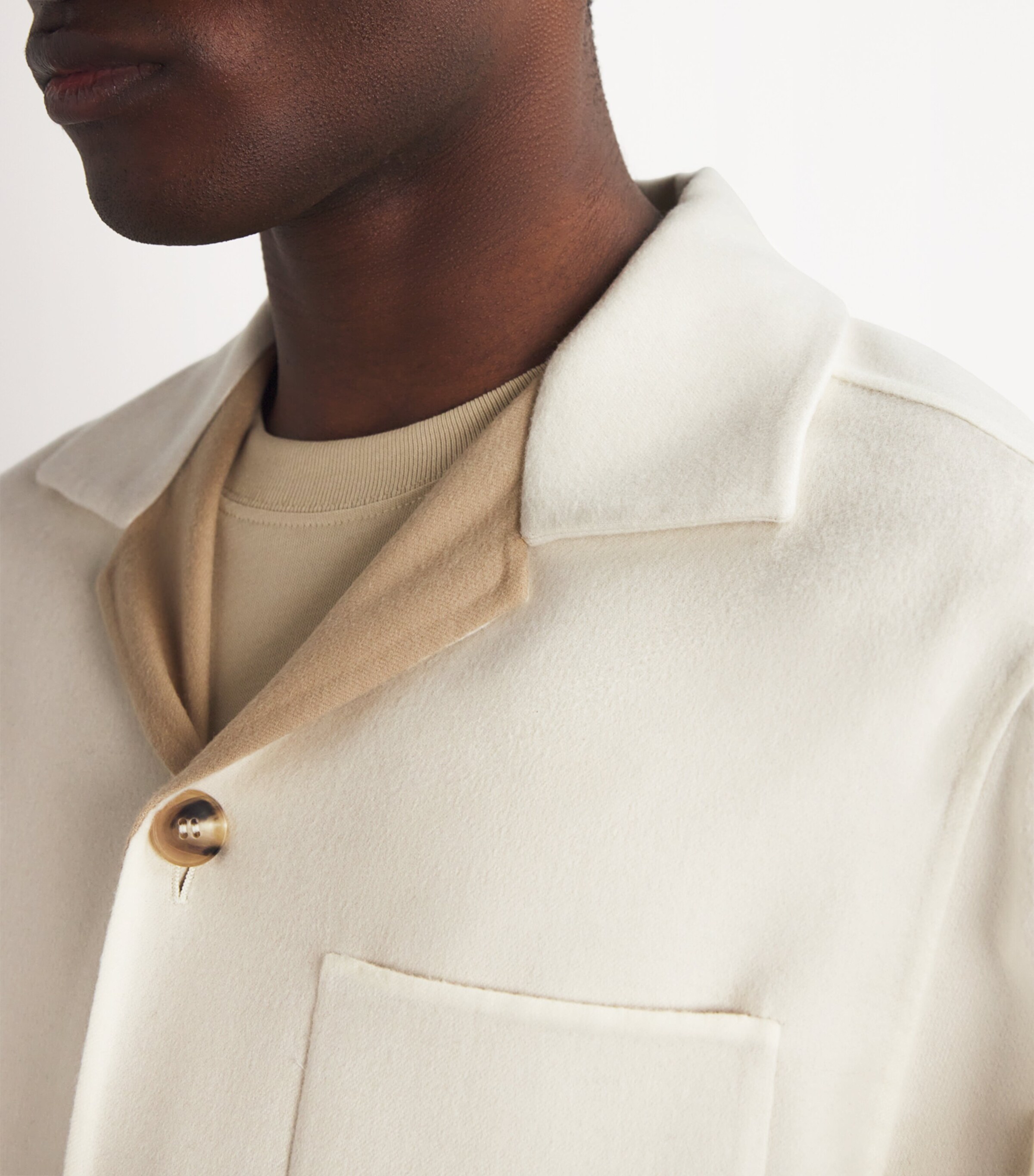 Wool-Blend Outerwear Jacket 001 Image 6