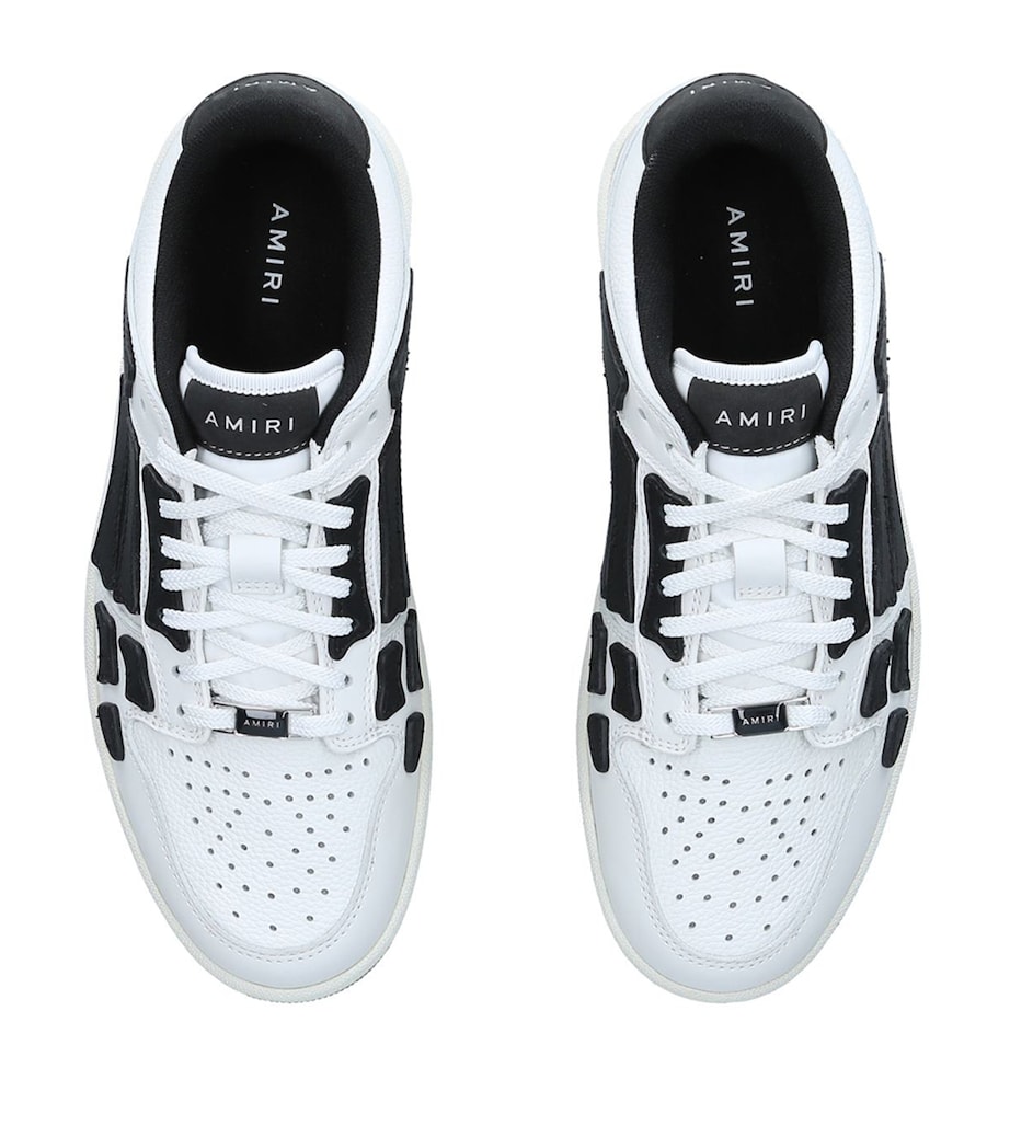 AMIRI Skel Low-Top Sneakers White/blk Image 5
