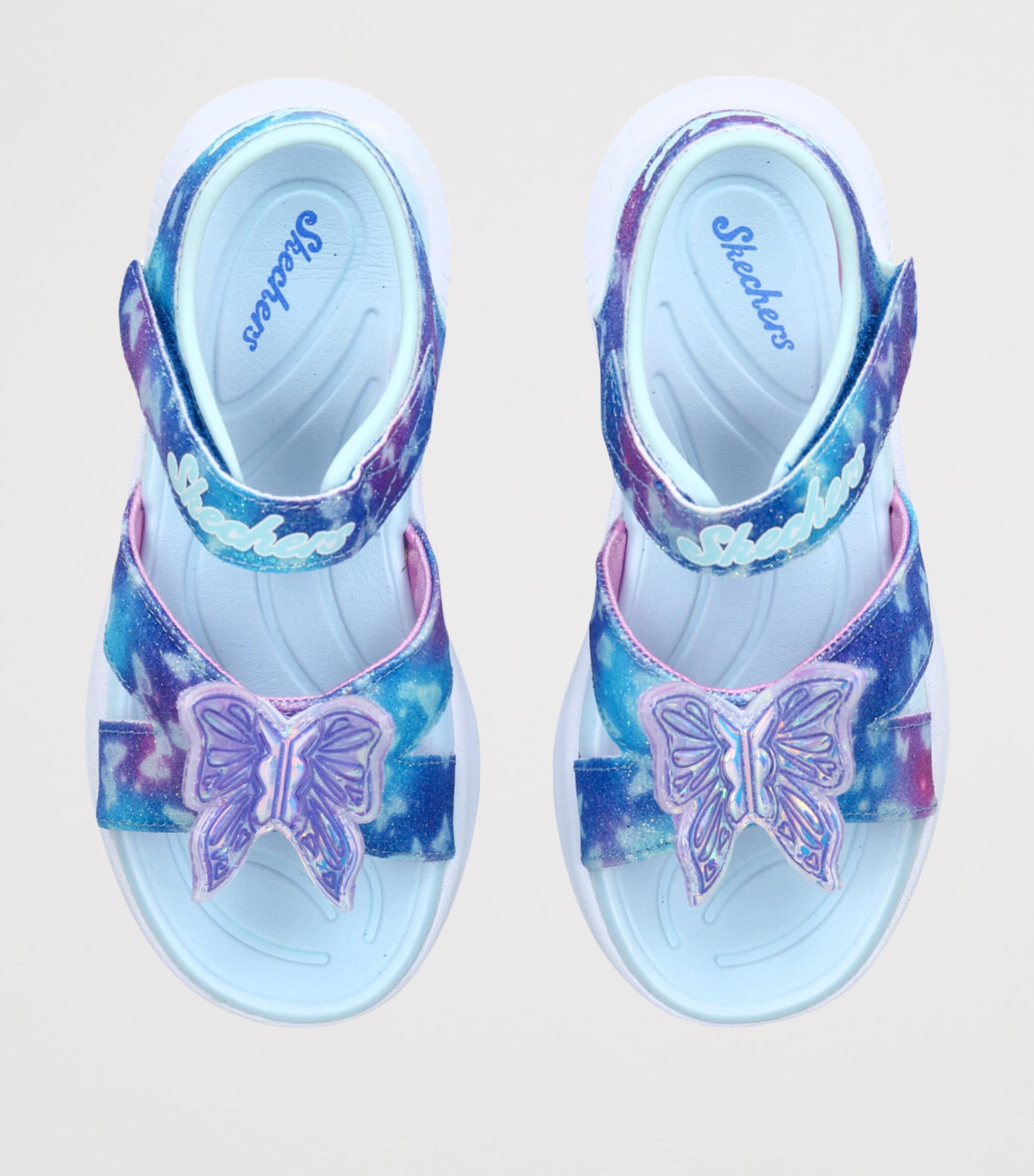 Skechers Jumpster Butterfly Sandals Purple Image 4