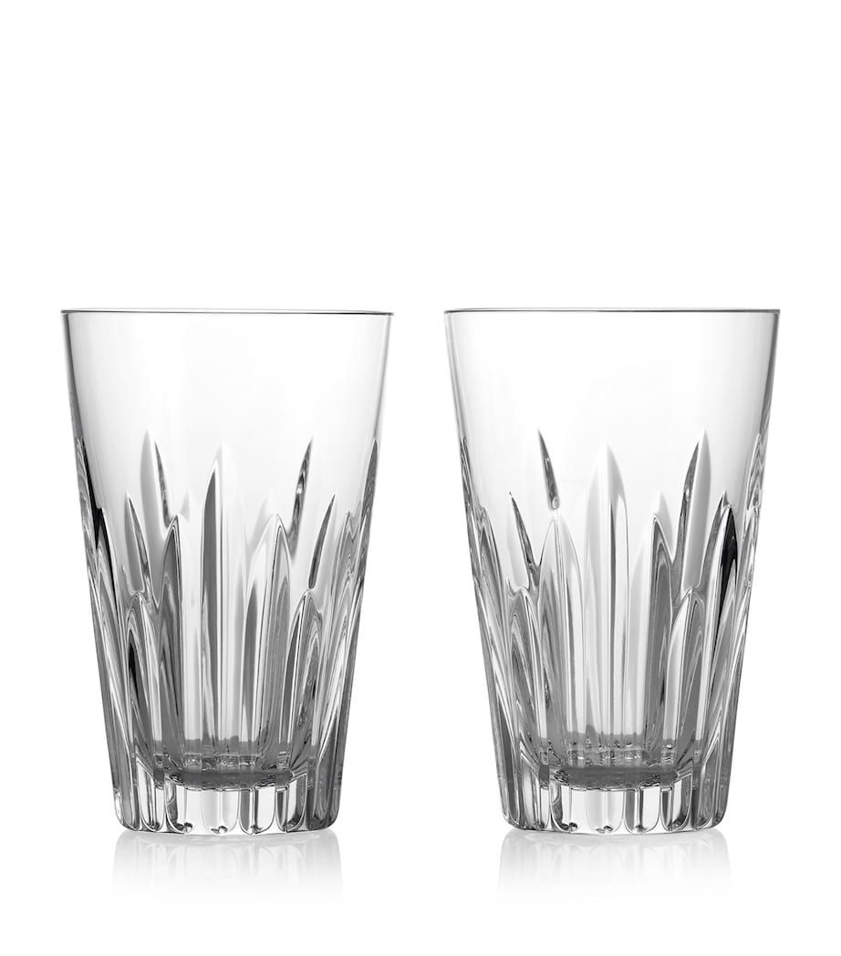 Set of 2 Mastercraft Heritage Eileen Highball Glasses (350ml) CLEAR Image 1