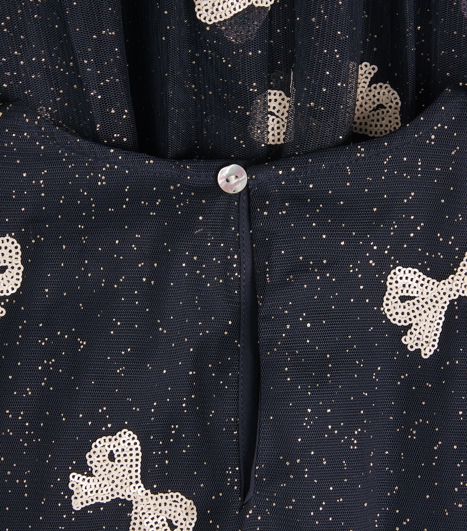 Tulle Yvonne Dress (5-10 Years) P30060 BOWIE NIGHT Image 3