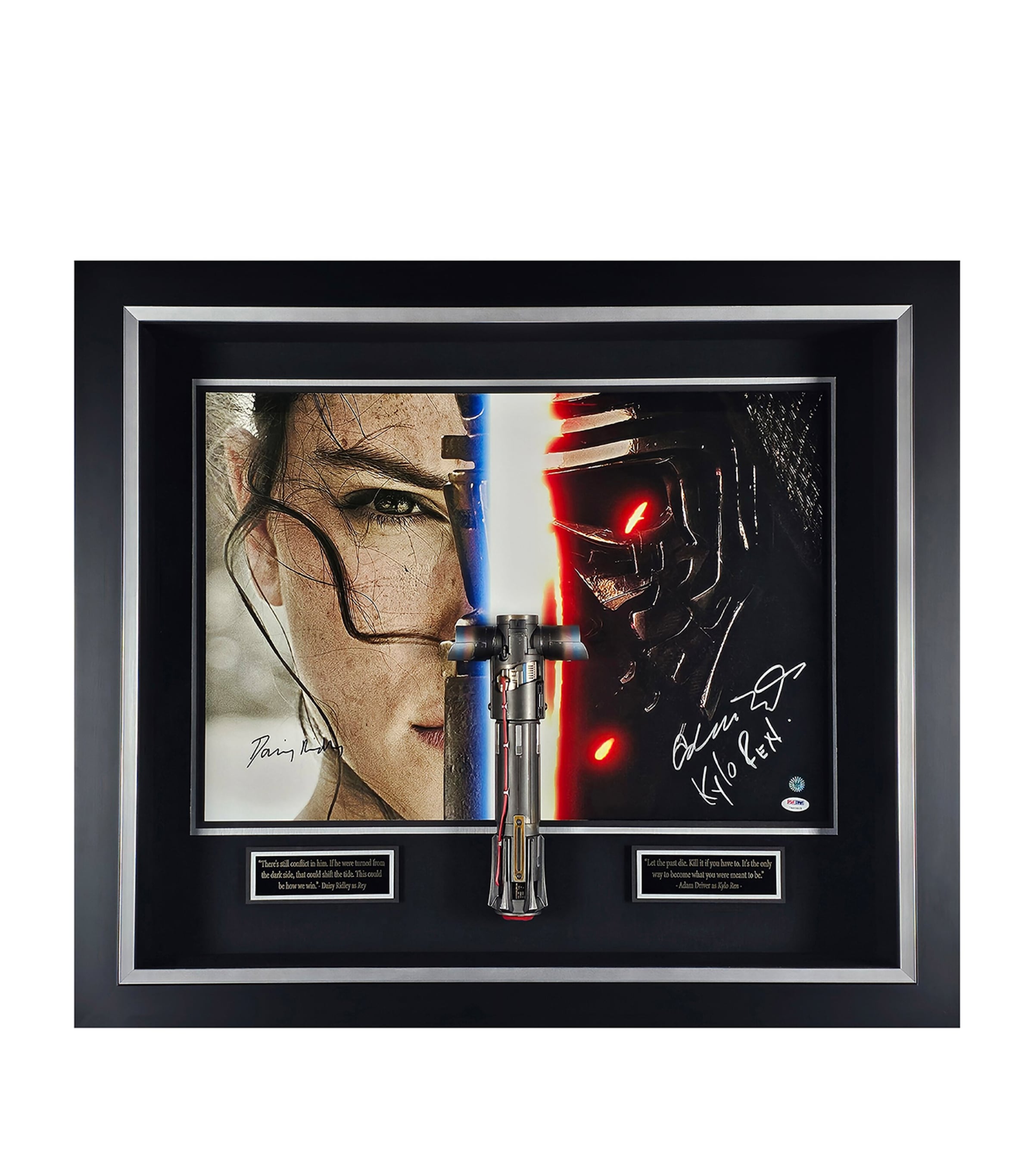 Star Wars Cast-Signed The Force Awakens Lightsaber Display MULTI Image 1