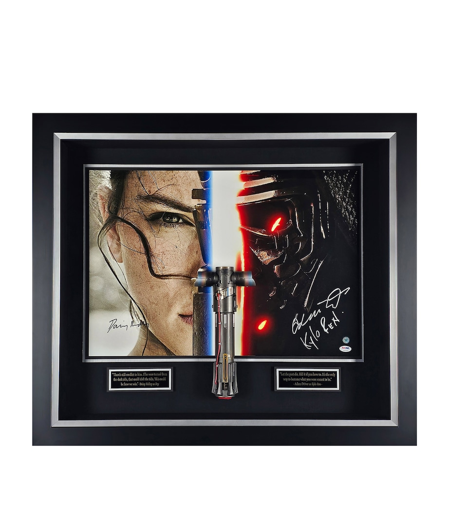 Star Wars Cast-Signed The Force Awakens Lightsaber Display MULTI Image 1