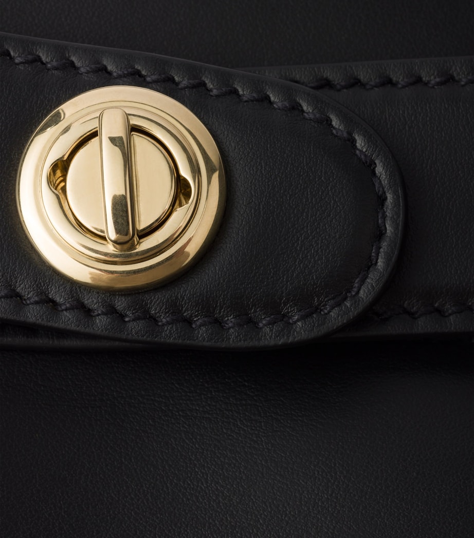 Prada Medium Leather Etude Top-Handle Bag Image 5