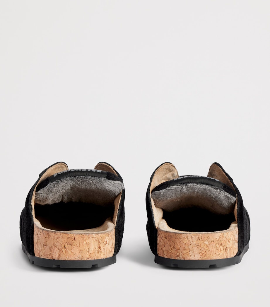 Balenciaga Suede Dumbo Mules Image 6