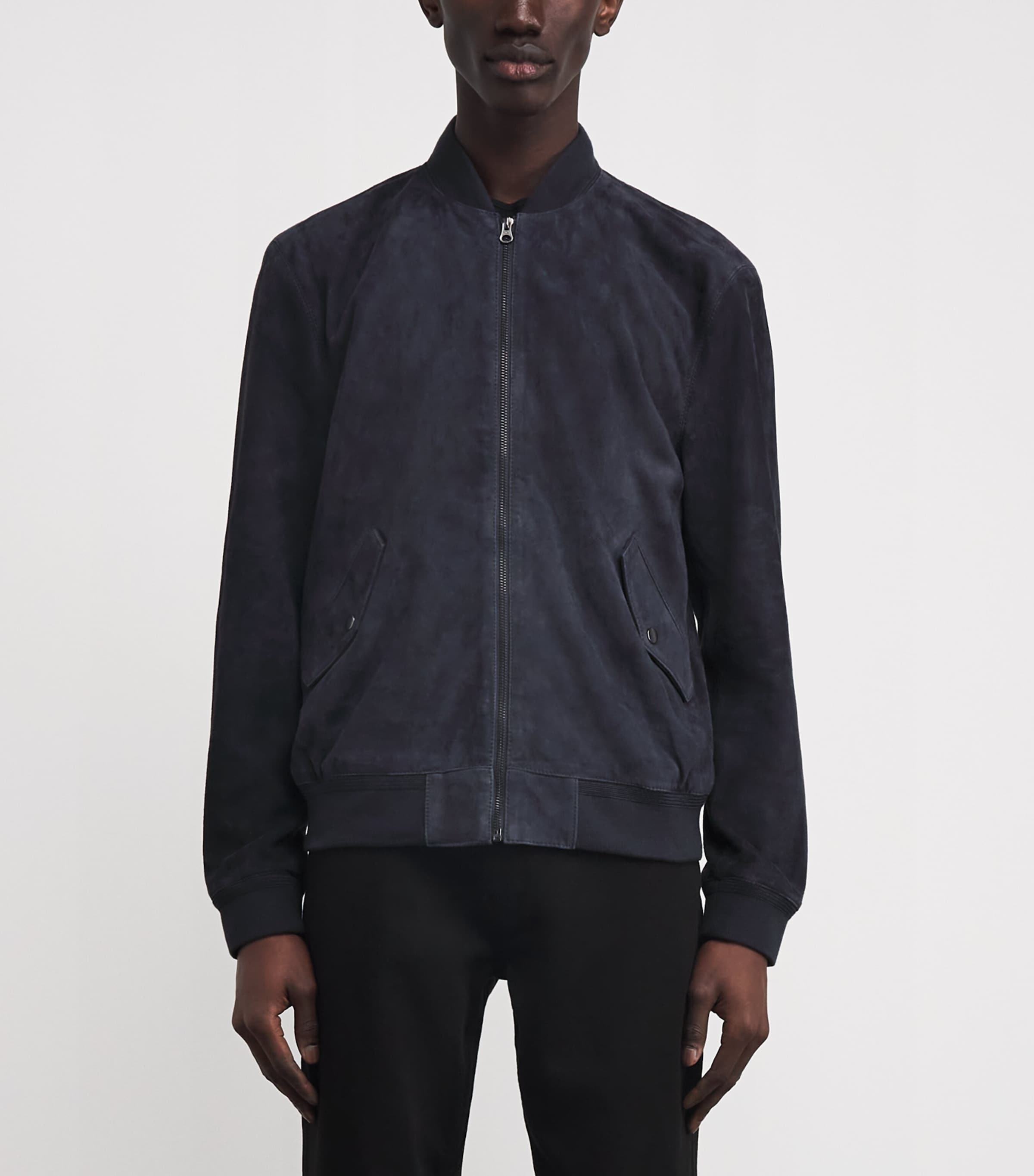 Suede Chen Bomber Jacket DEEP ANCHOR Image 3