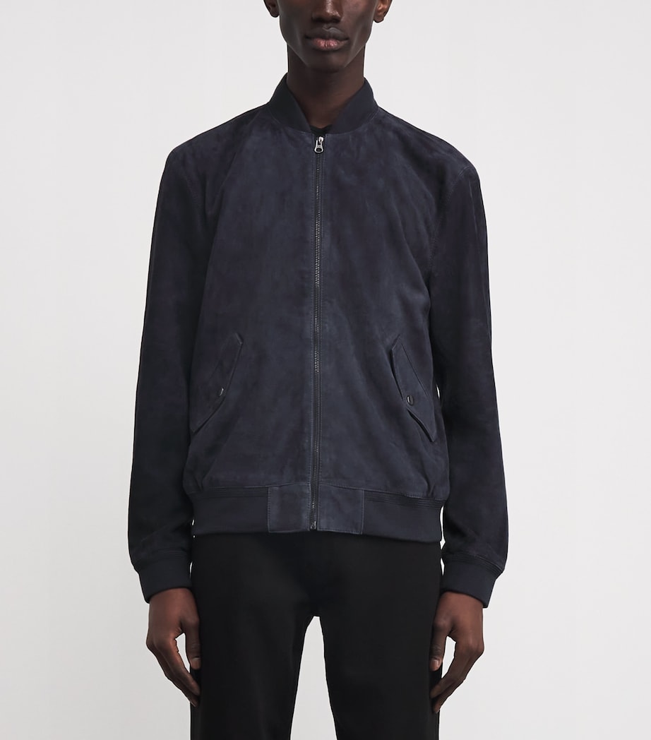 Suede Chen Bomber Jacket DEEP ANCHOR Image 3