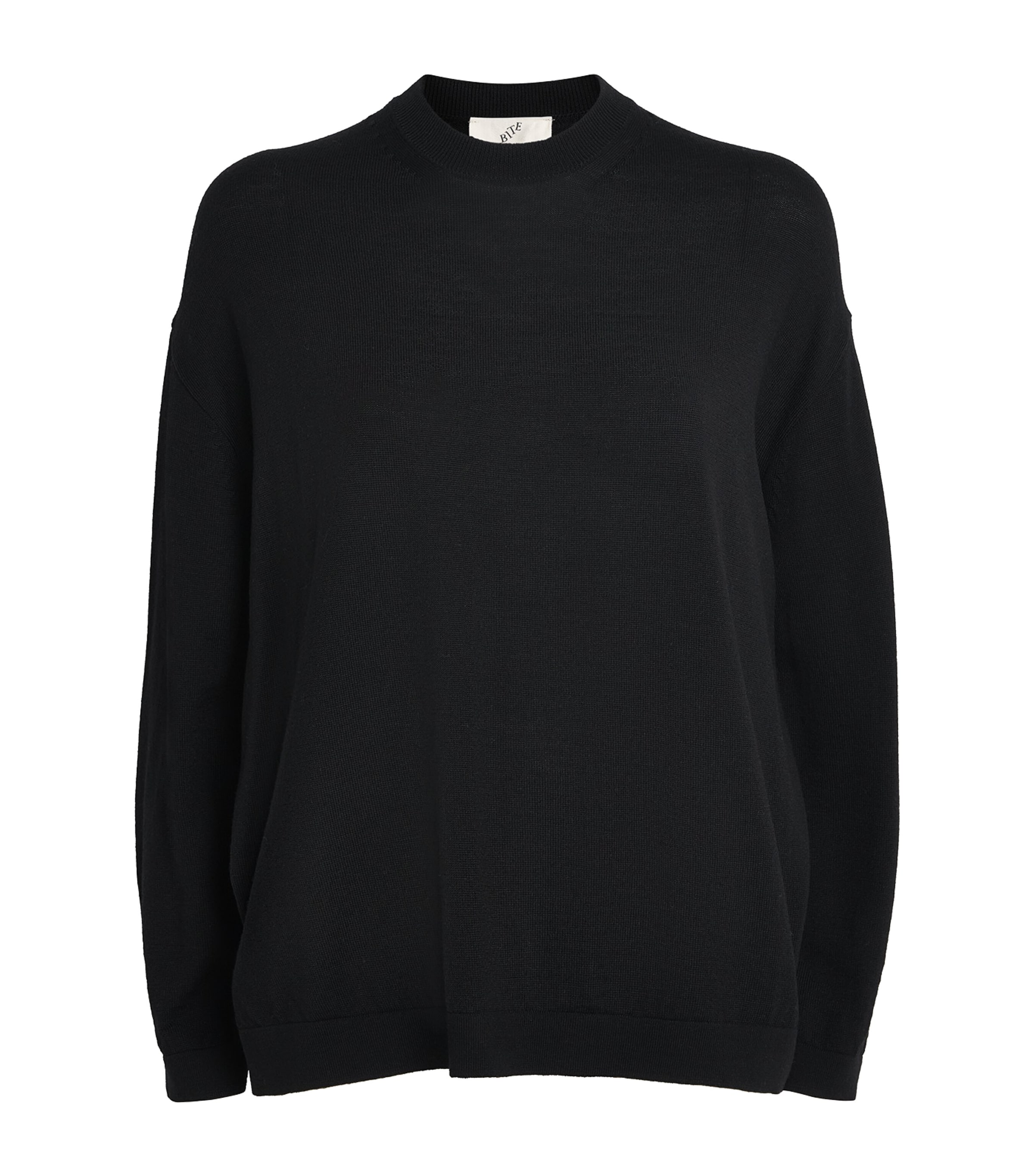 Wool Noe Sweater 0999 BLACK Image 1