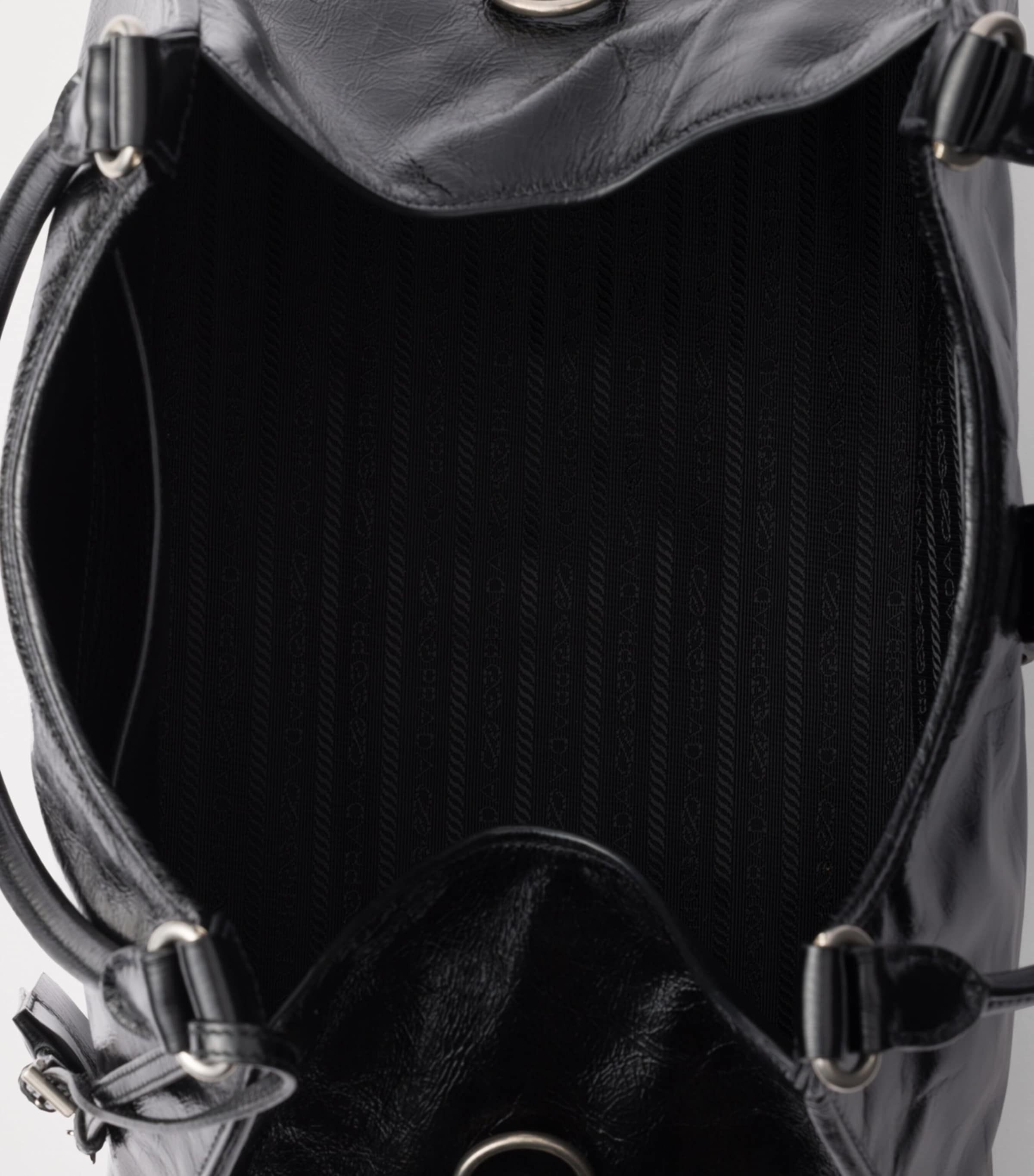 Large Leather Tote Bag F0002 Image 5