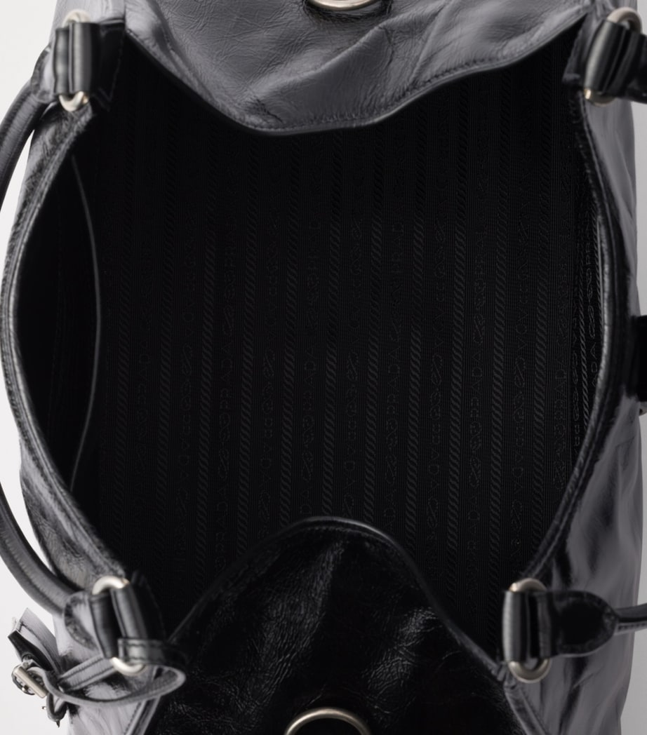 Large Leather Tote Bag F0002 Image 5