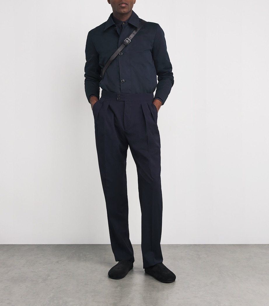 Padded Harrington Jacket 47_NAVY Image 2