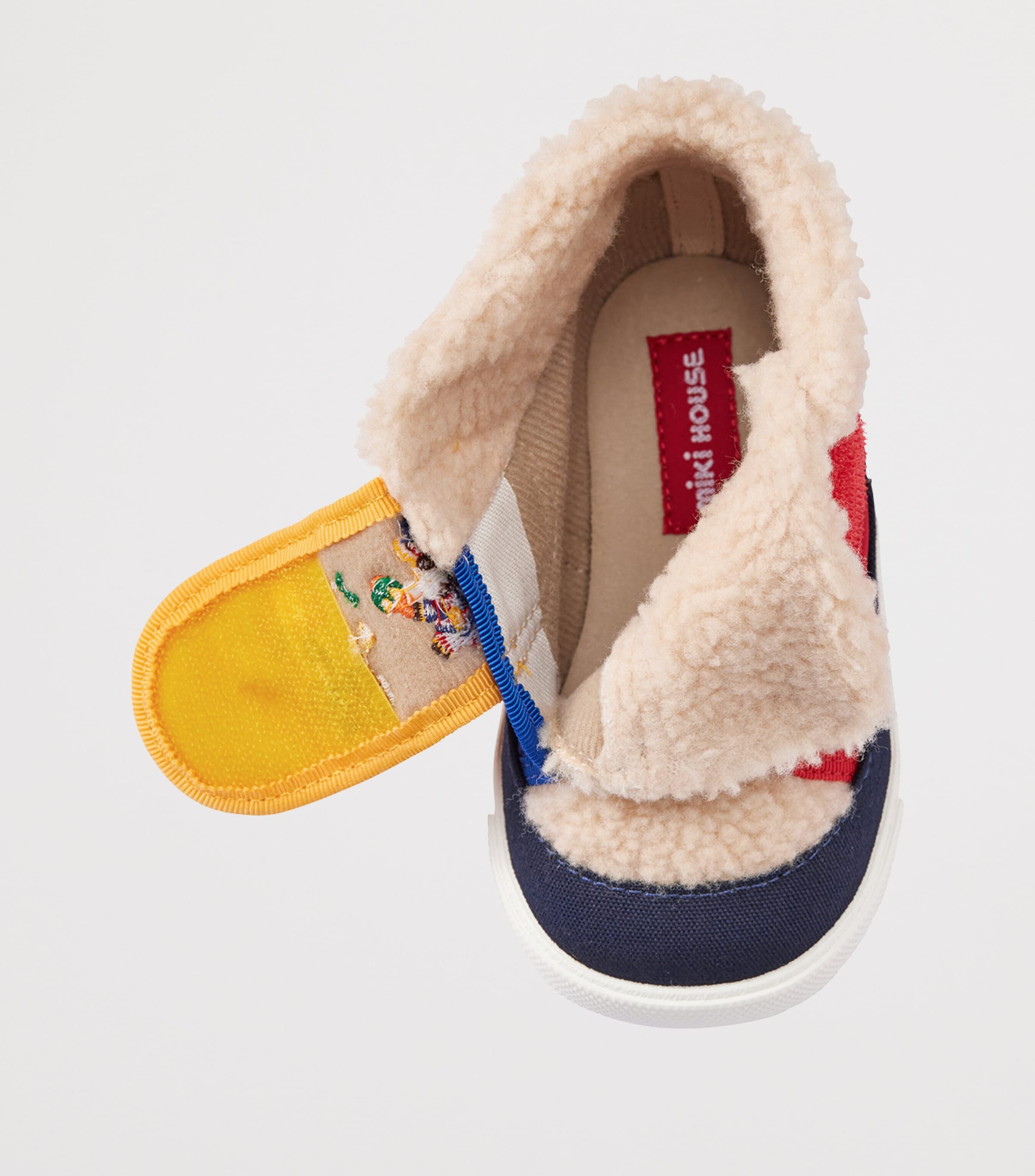 Miki House Embroidered Velcro Sneakers Image 5