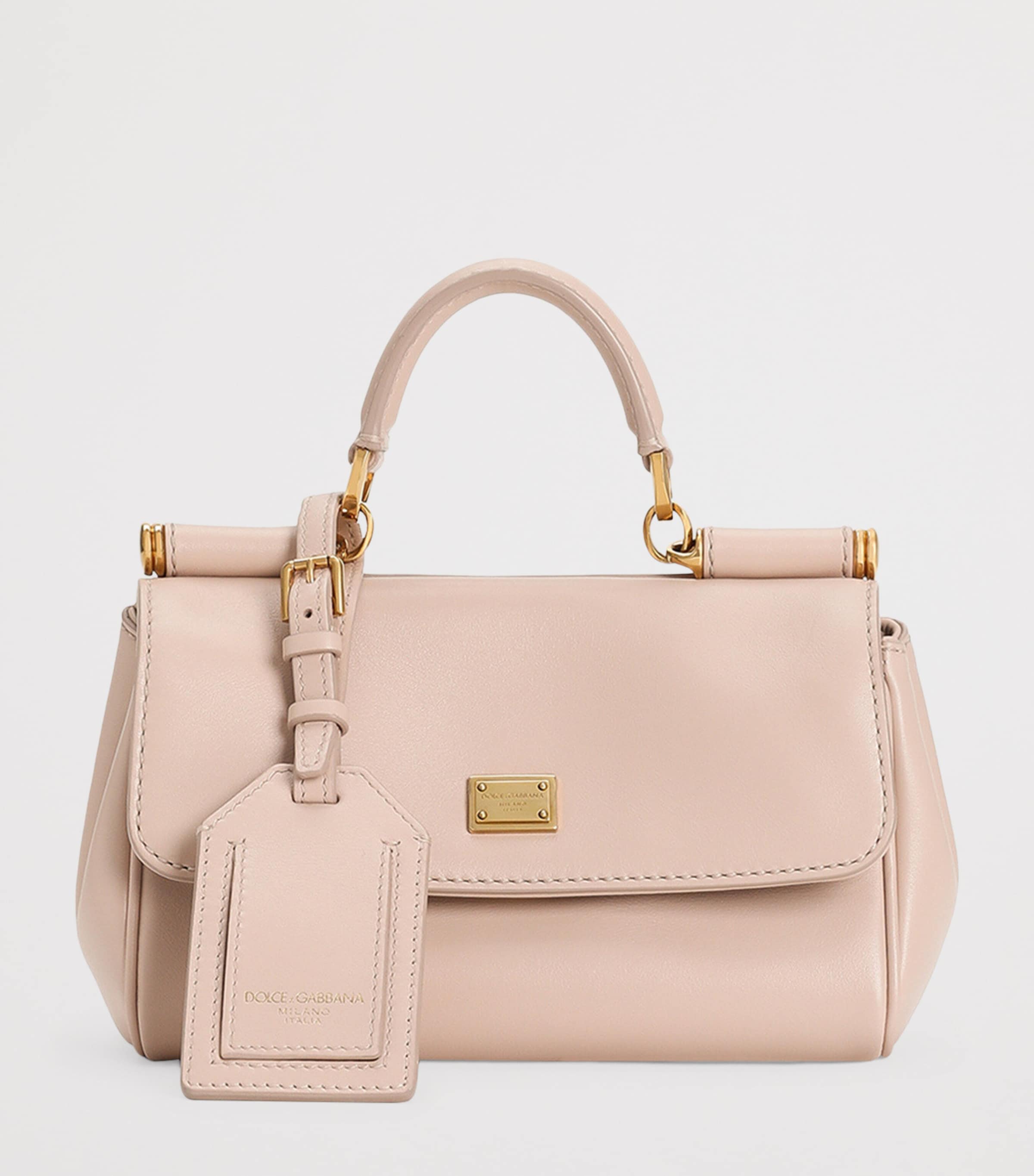 Plongé Calfskin My Sicily Cross-Body Bag 80095-NUDE 1 Image 8