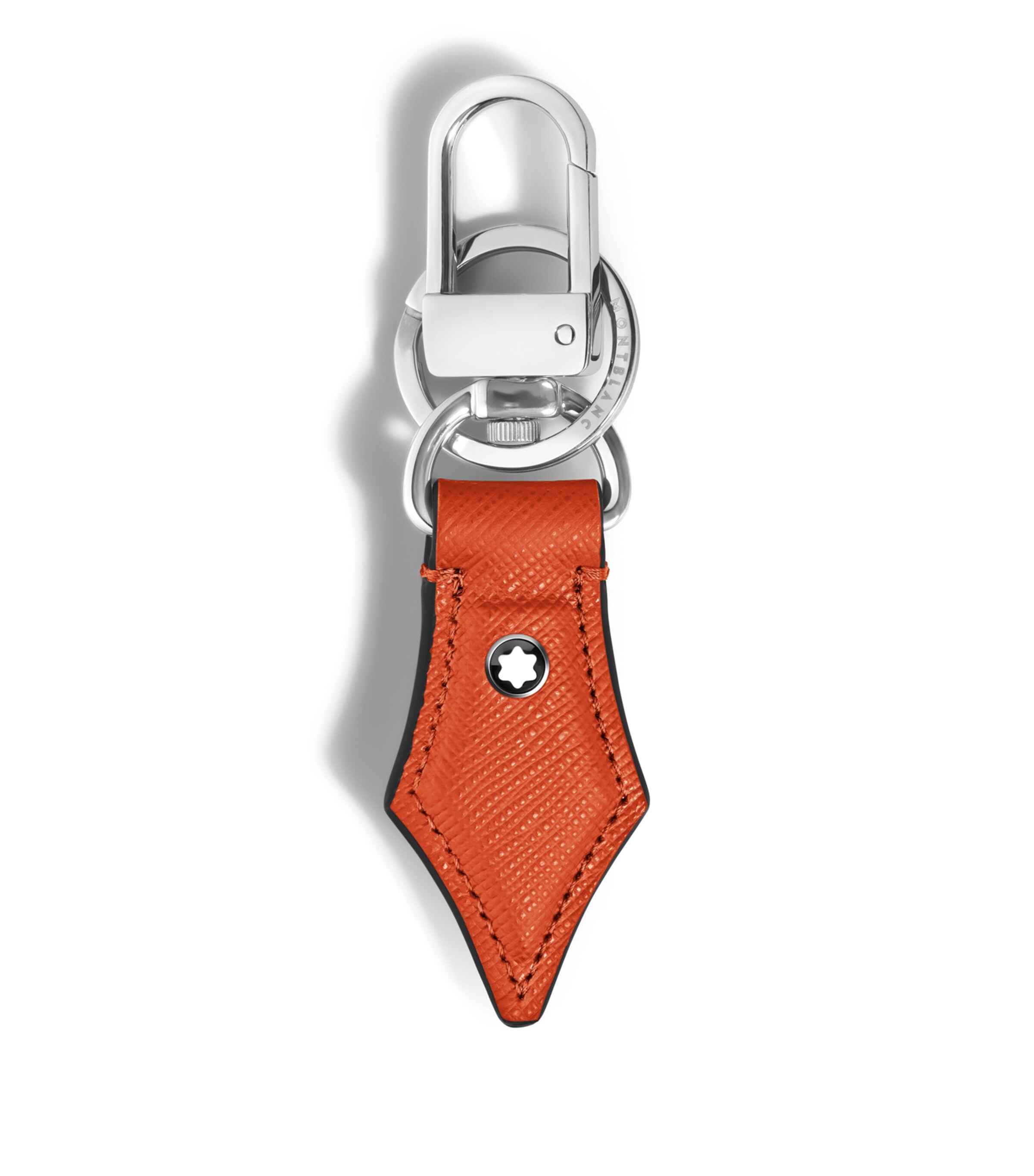 Montblanc Leather Sartorial Nib Keyring | Harrods US