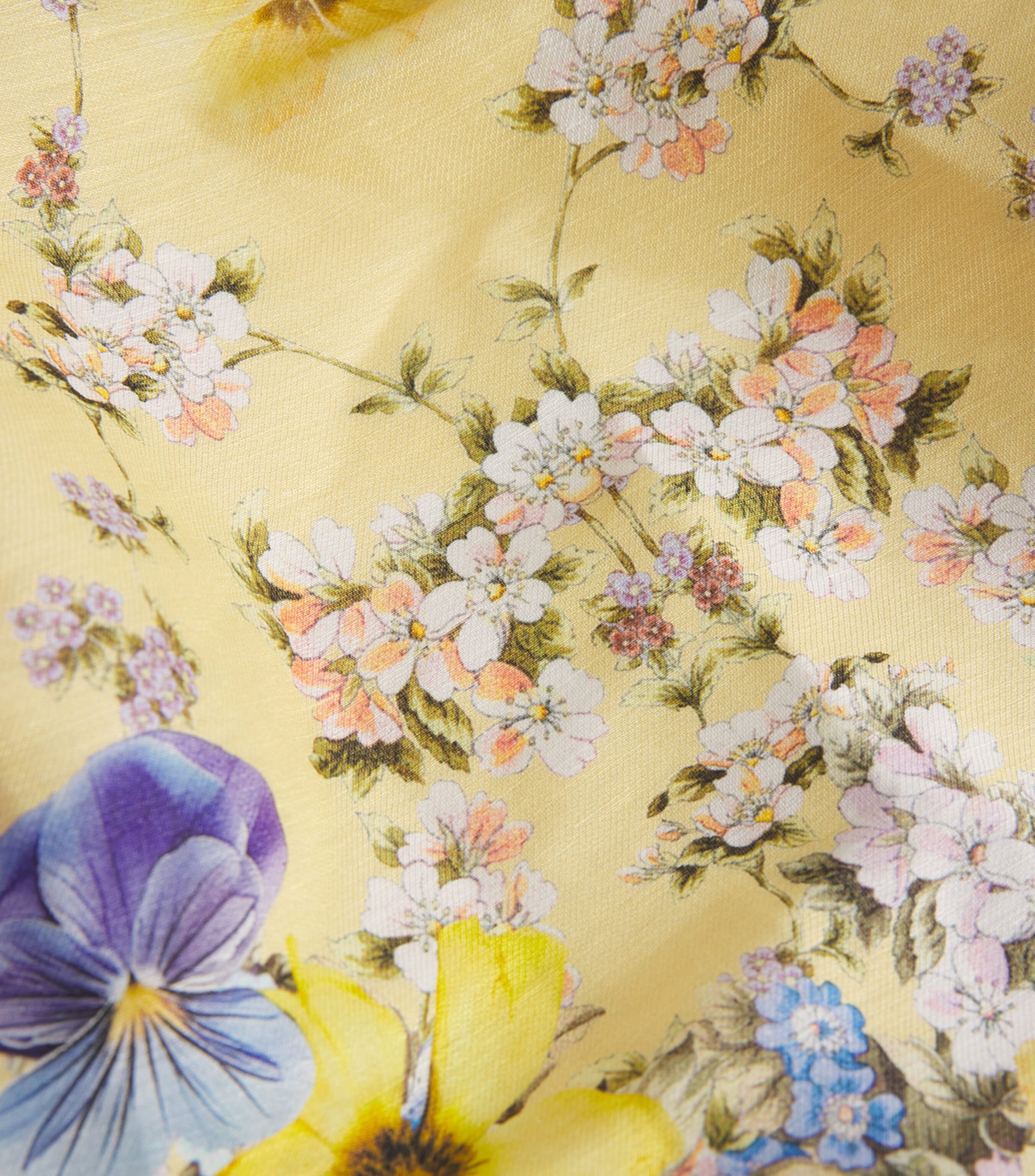 Linen-Silk Darling Buds Halter Top DARLING BUDS DARLBUD Image 5