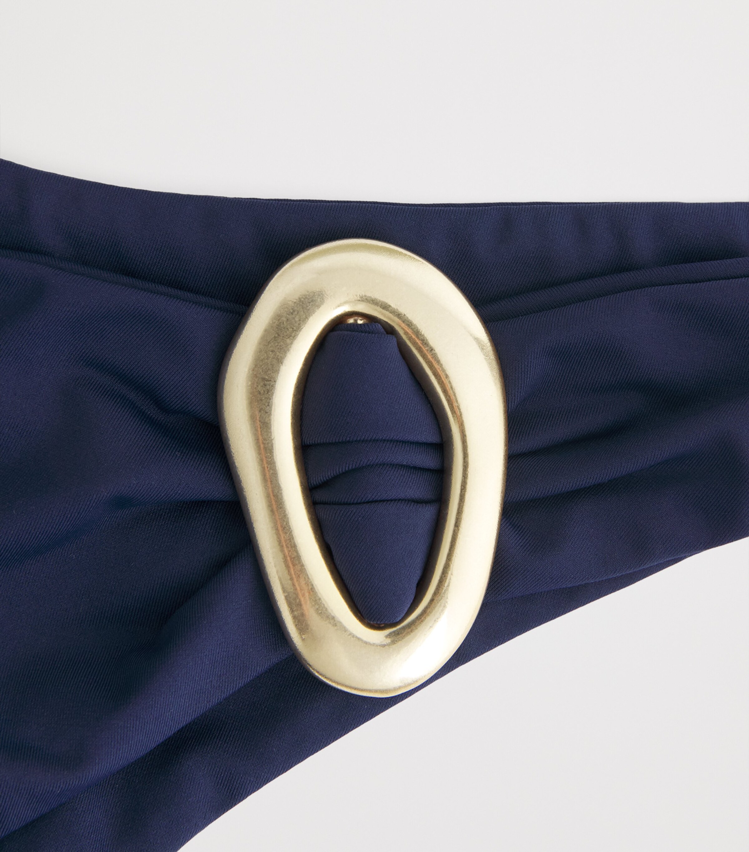 AWAY THAT DAY Womens Cabo Verde Bikini Bottoms French Navy Image 4