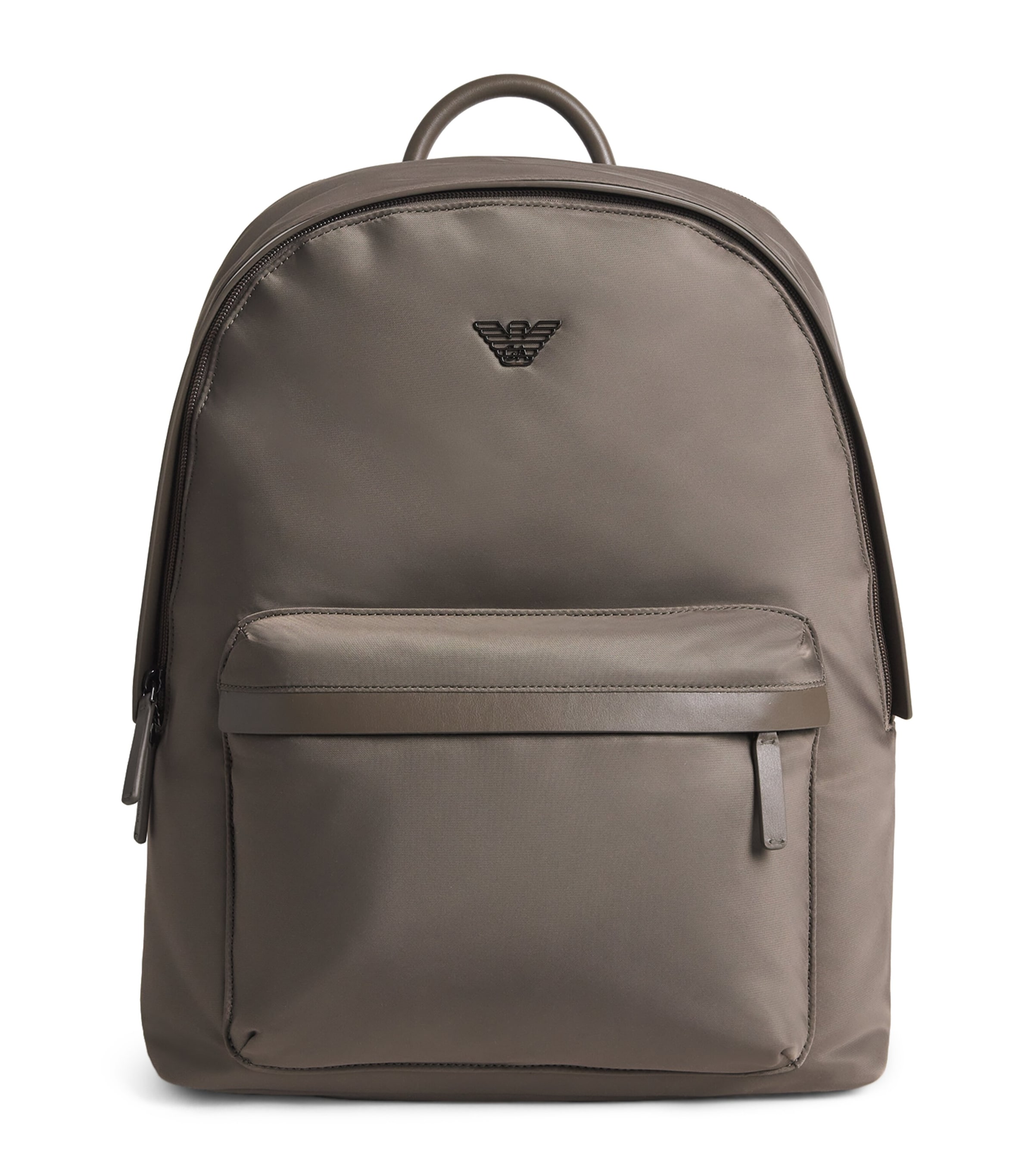 Emporio Armani Mens Logo Backpack Image 1