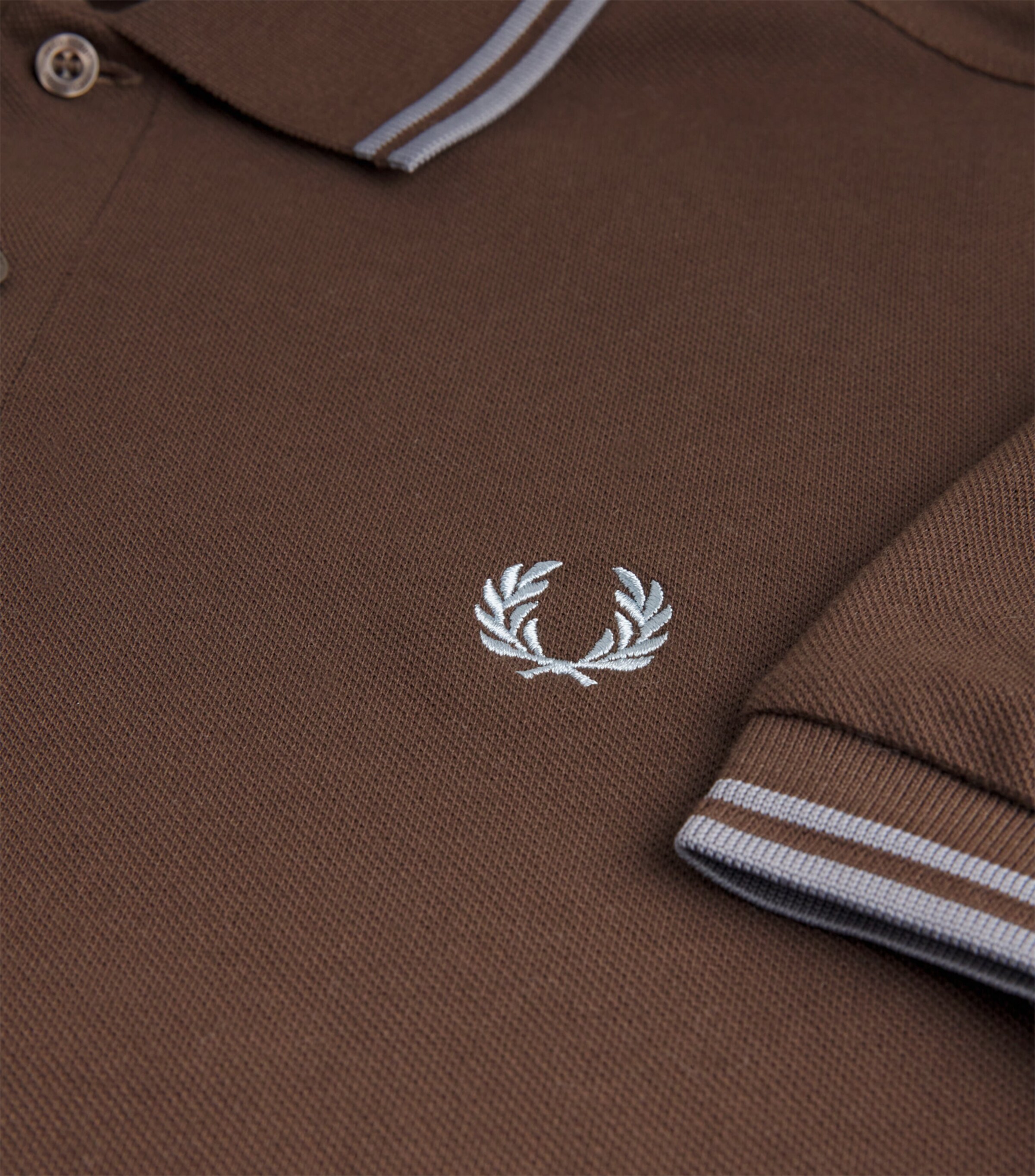 Twin Tipped Polo Shirt 49A BRNTTBCC/STKPRTB Image 5