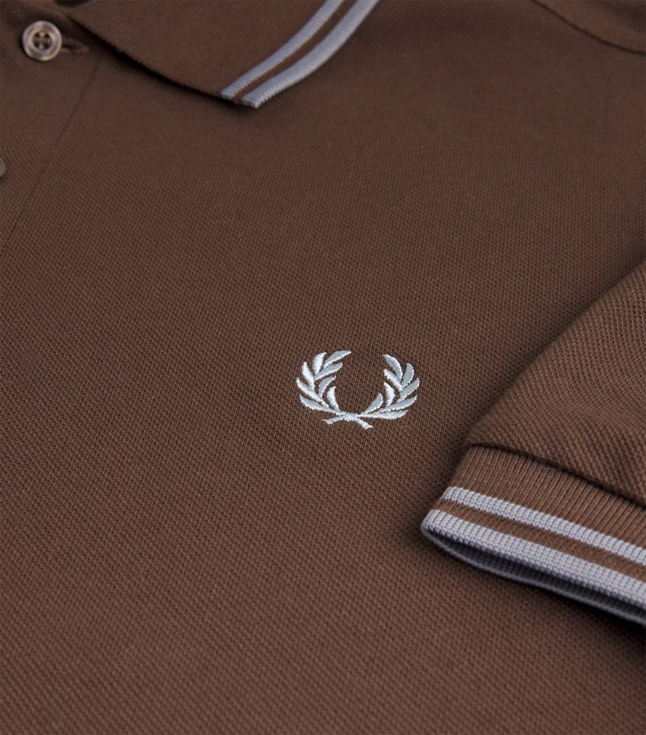 Twin Tipped Polo Shirt 49A BRNTTBCC/STKPRTB Image 5