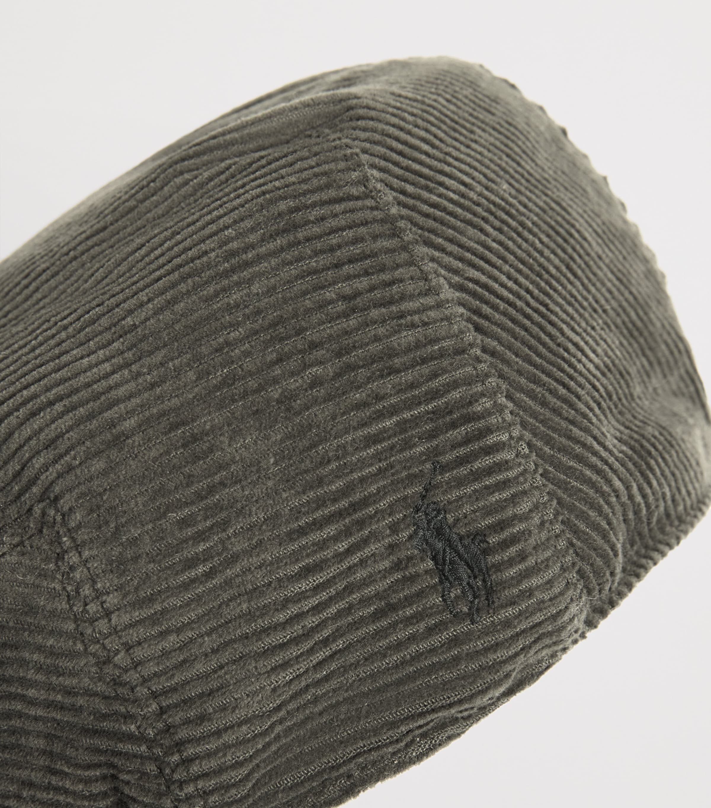 Corduroy Flat Cap GREEN Image 4