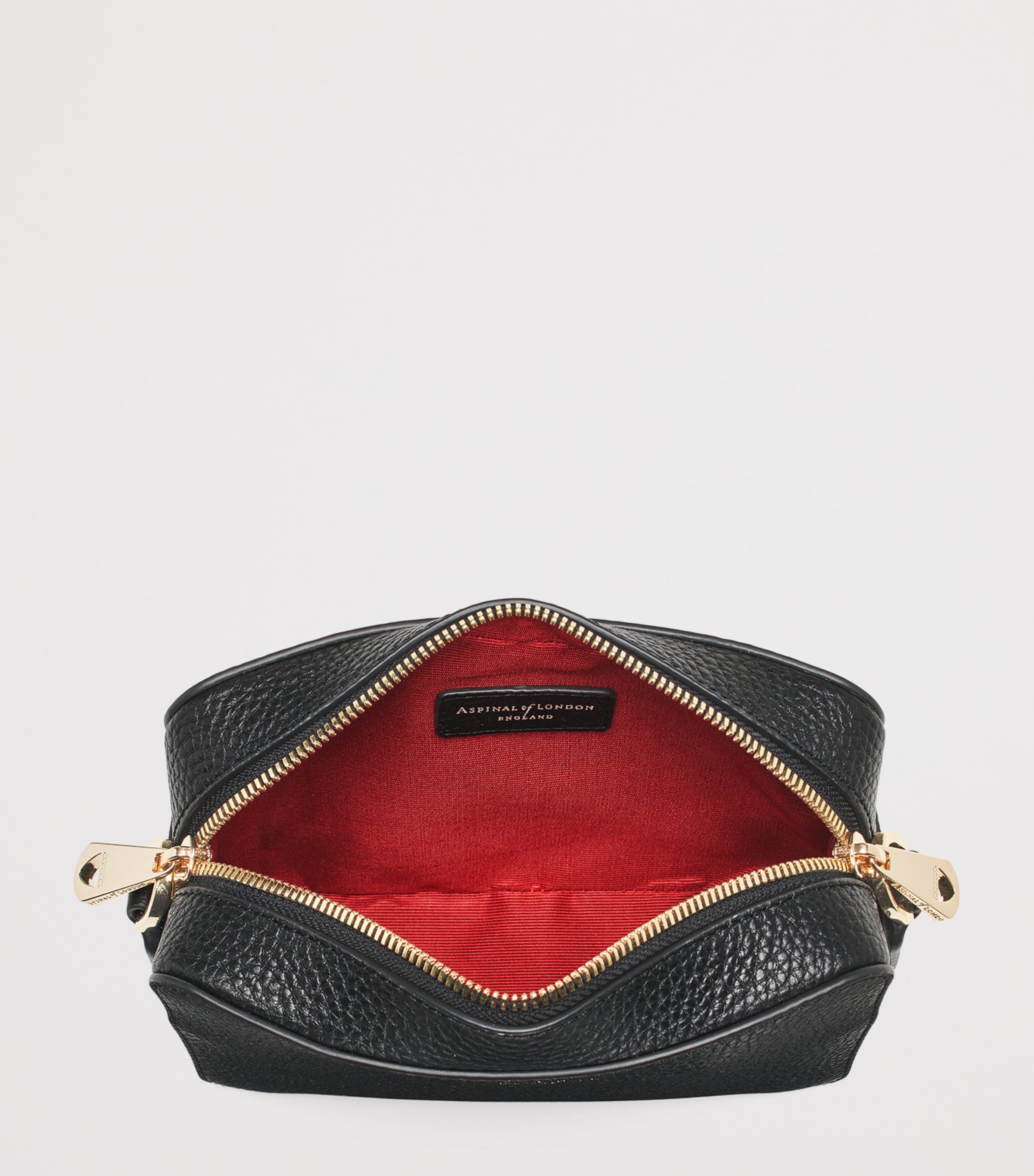 Leather Camera Bag BLACK Image 6